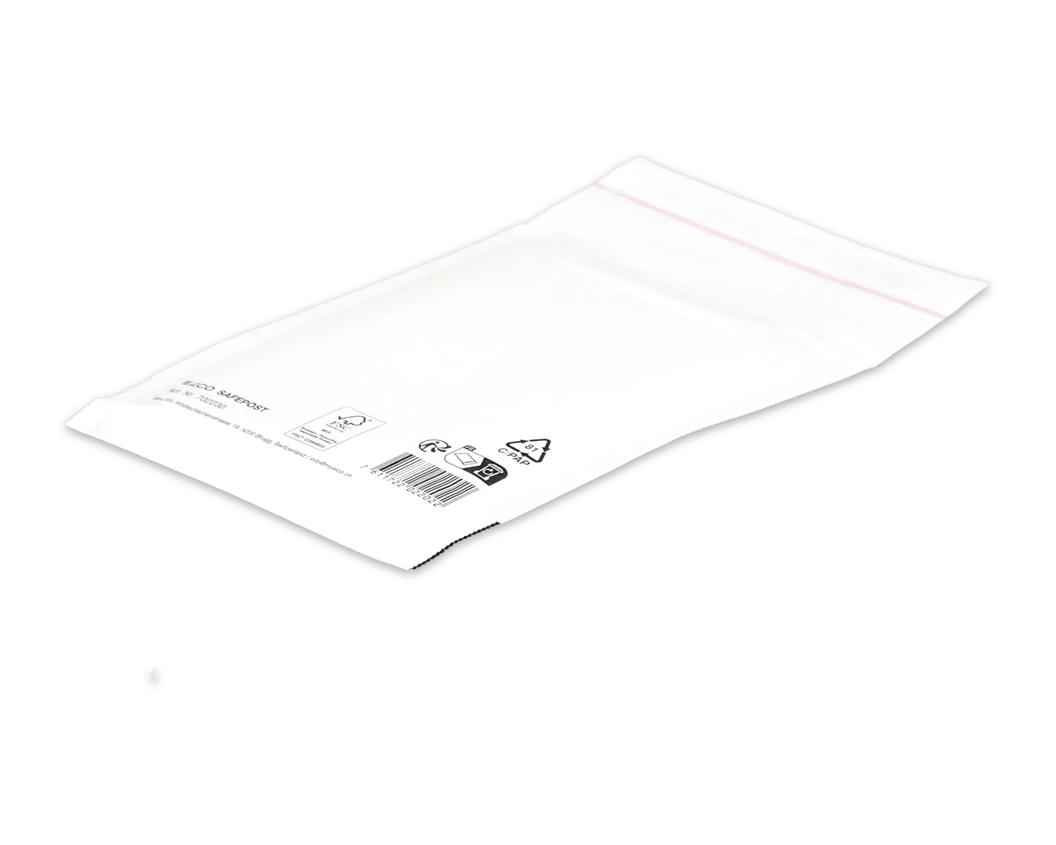 ELCO Safepost, 130 x 170 mm, Haftklebeverschluss, weiss