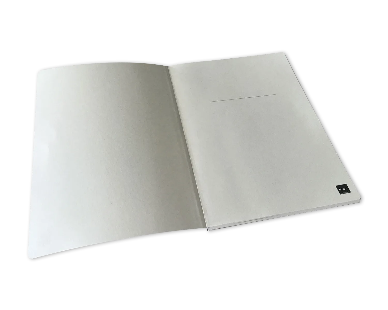 Personalisierbares Notizbuch, ELCO, A4, schwarz