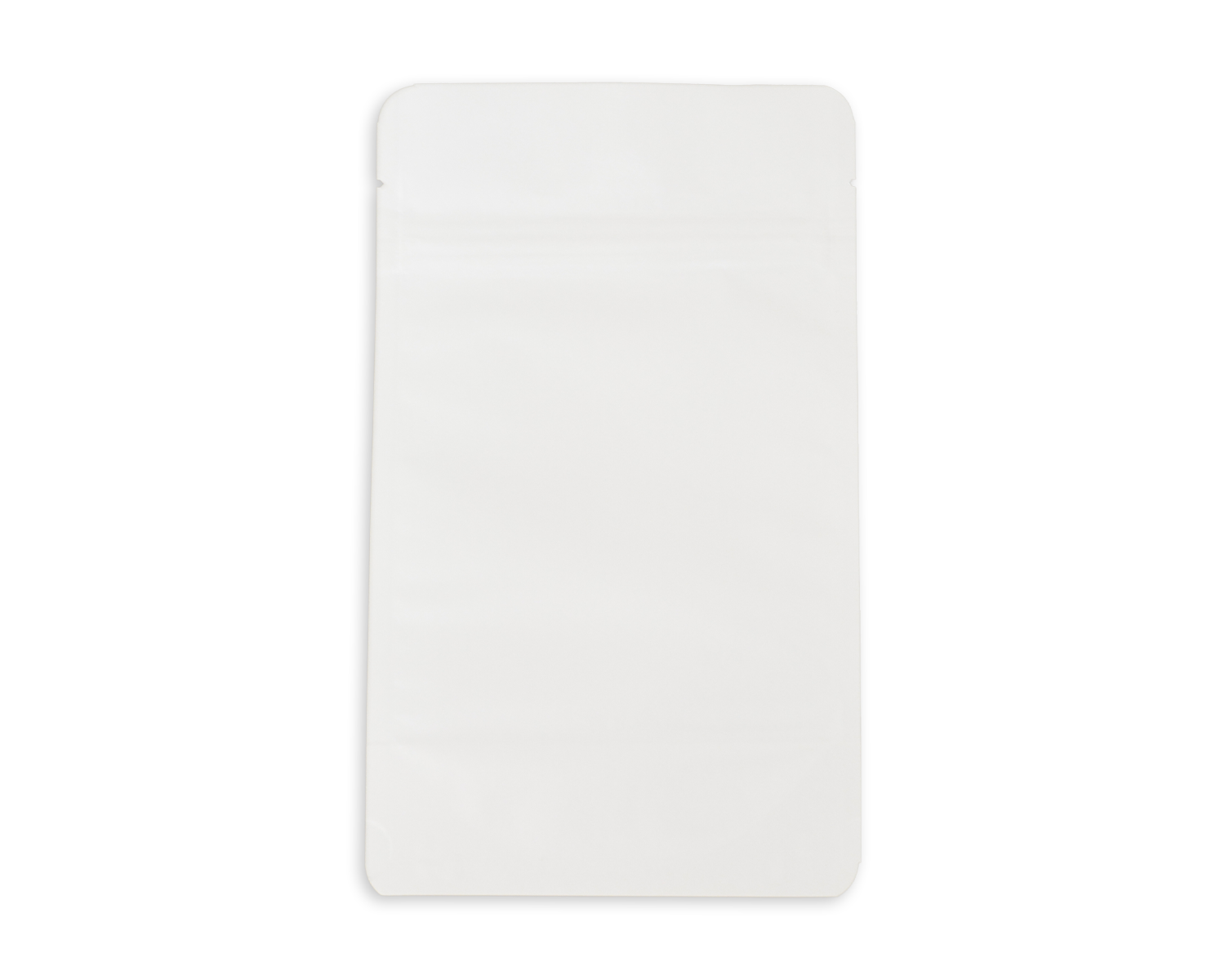 Standbodenbeutel ohne Ventil, ELCO, 125 x 210 mm, 40g/m2, weiss