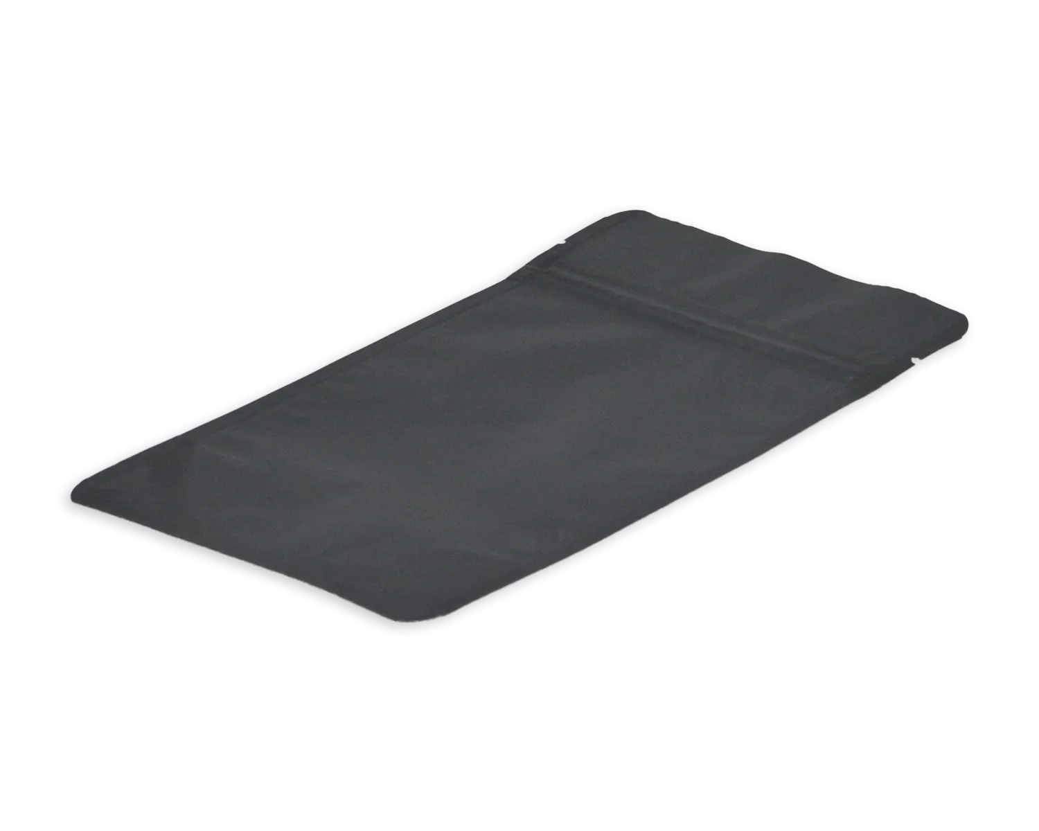 Standbodenbeutel ohne Ventil, ELCO, 125 x 210 mm, schwarz