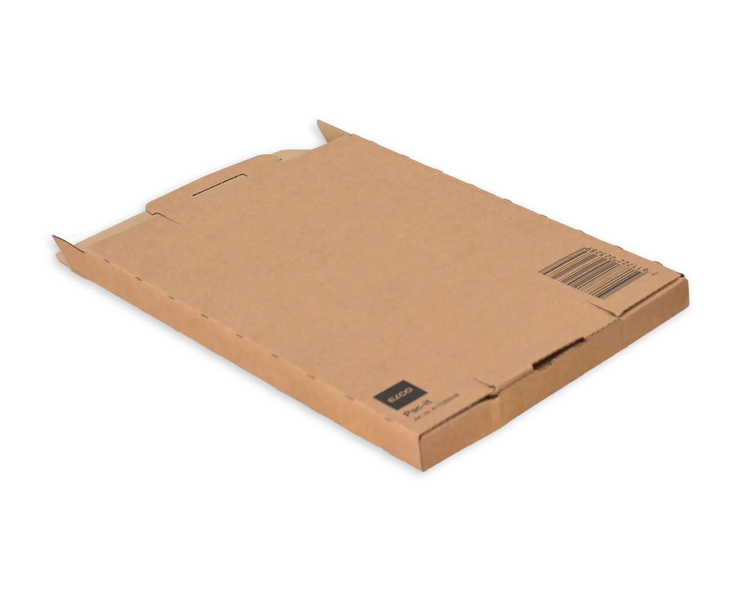 Carton d'expédition, ELCO, 174 x 20 x 245 mm, Fermeture à emboîtement, brun