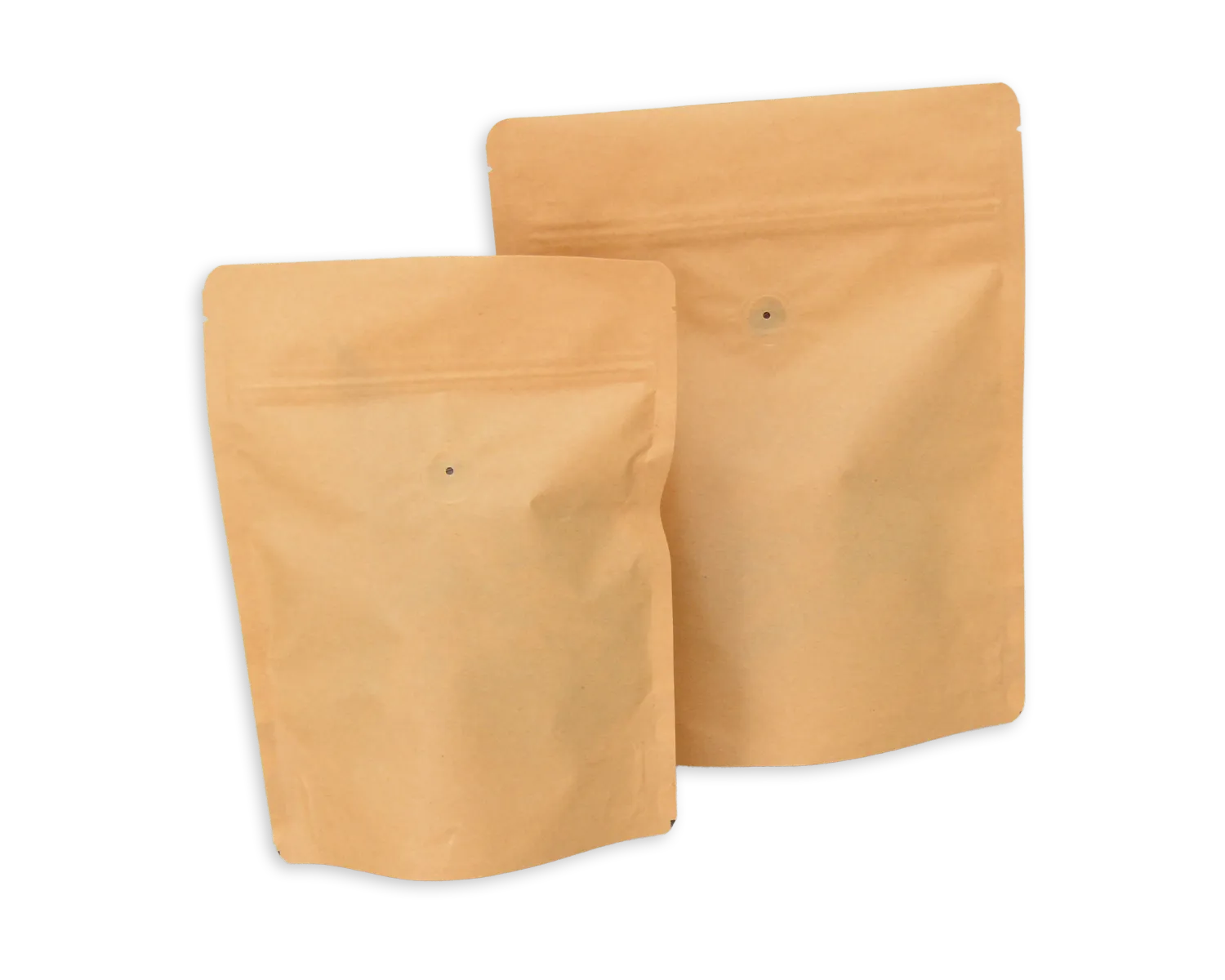 Sachet &agrave; fond plat avec valve, ELCO, 180 x 240 mm, 40g/m2, brun