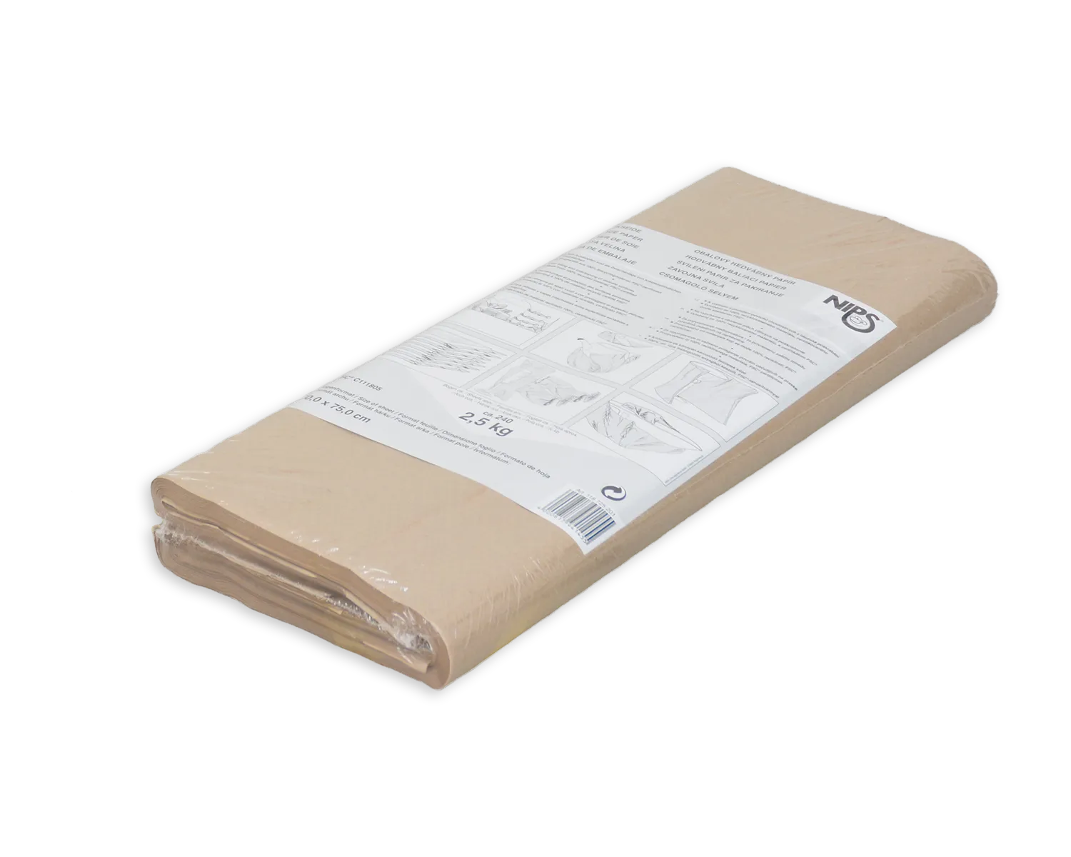 ELCO Silkwrap, 500 x 750 mm, 28g/m2, natur