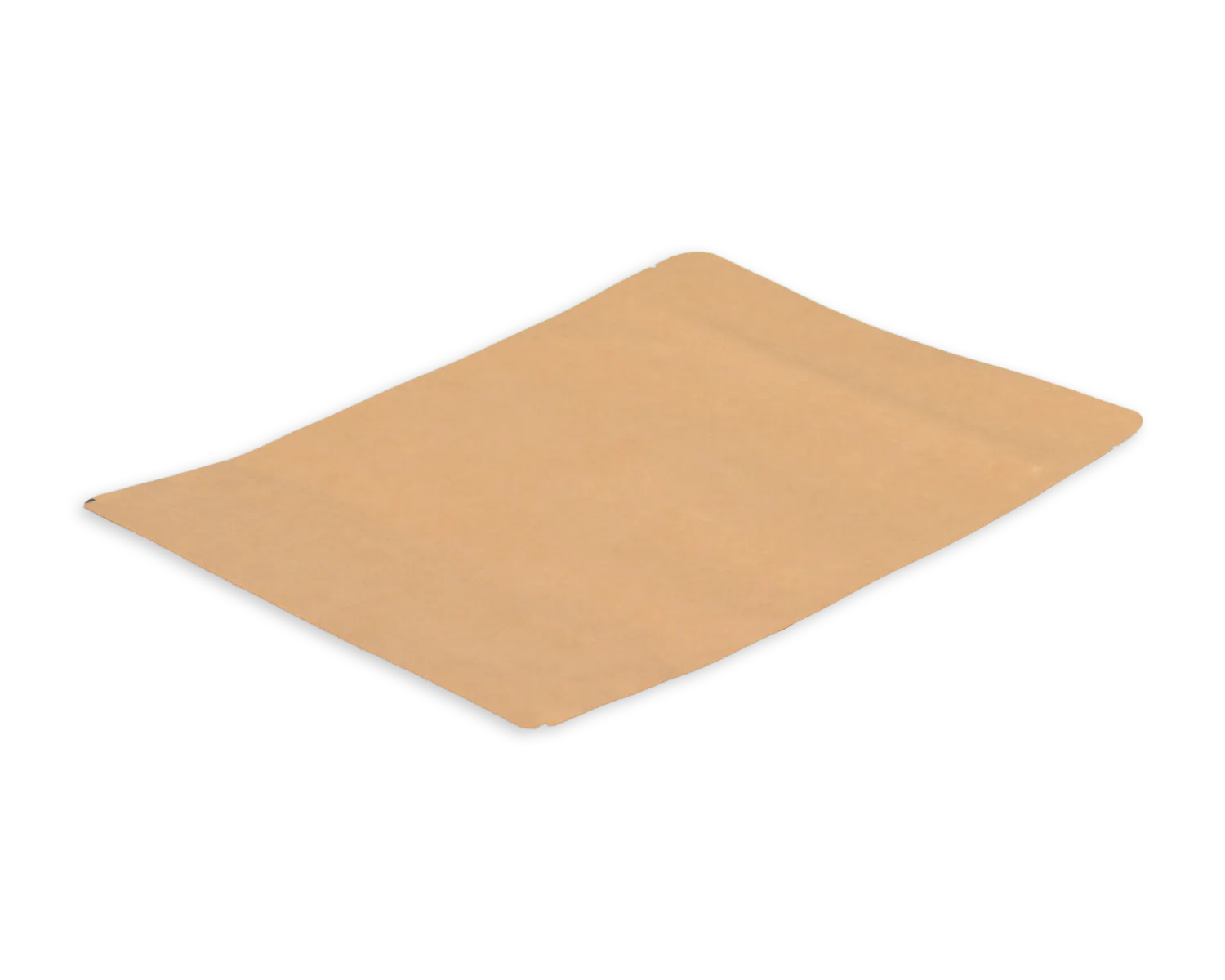 Standbodenbeutel ohne Ventil, ELCO, 210 x 270 mm, 40g/m2, braun