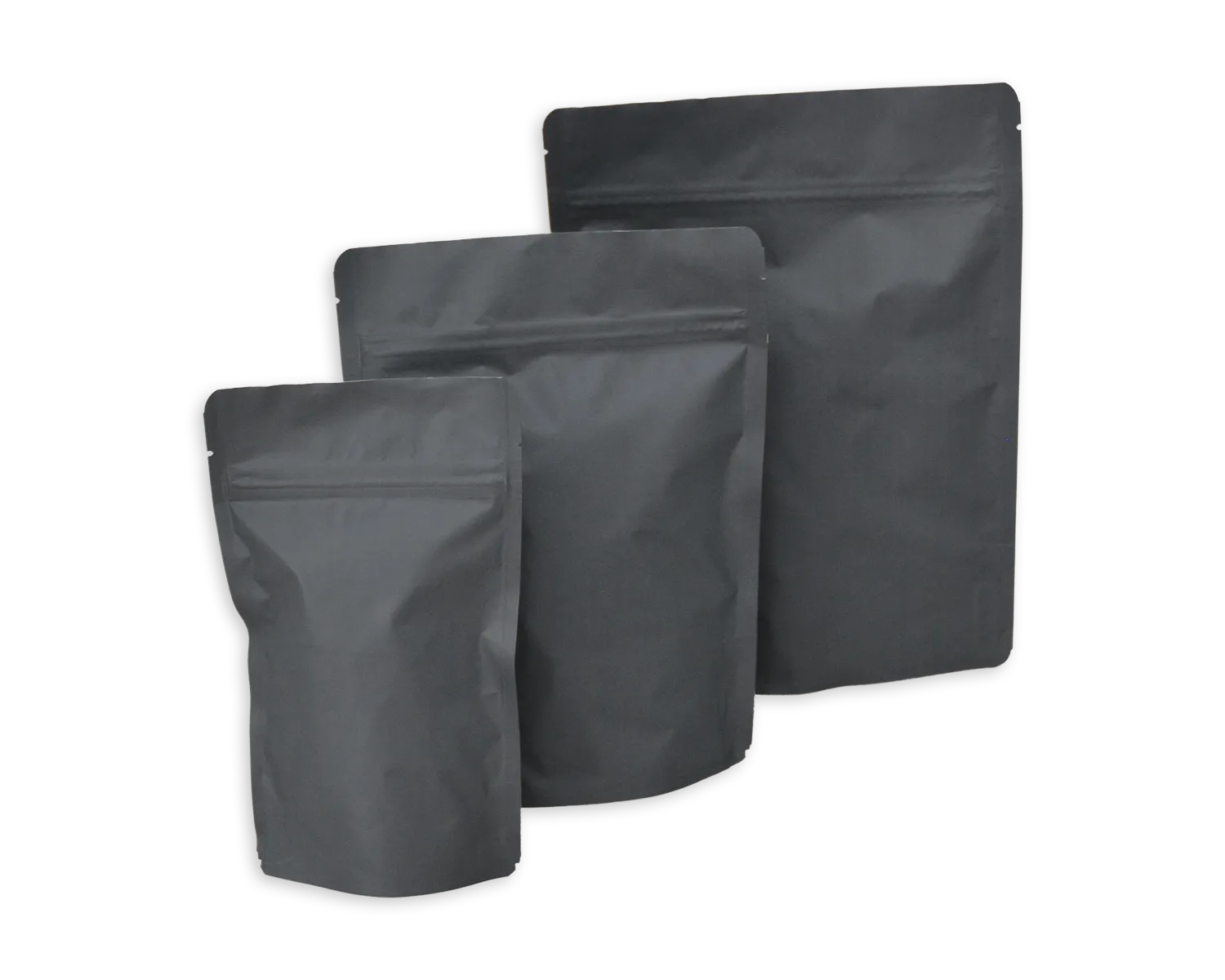 Sachet &agrave; fond plat sans valve, ELCO, 210 x 270 mm, -g/m2, noir