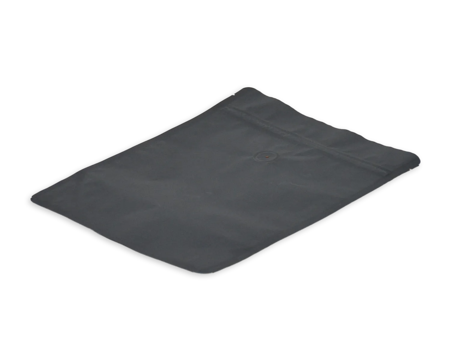 Standbodenbeutel mit Ventil, ELCO, 210 x 270 mm, -g/m2, schwarz