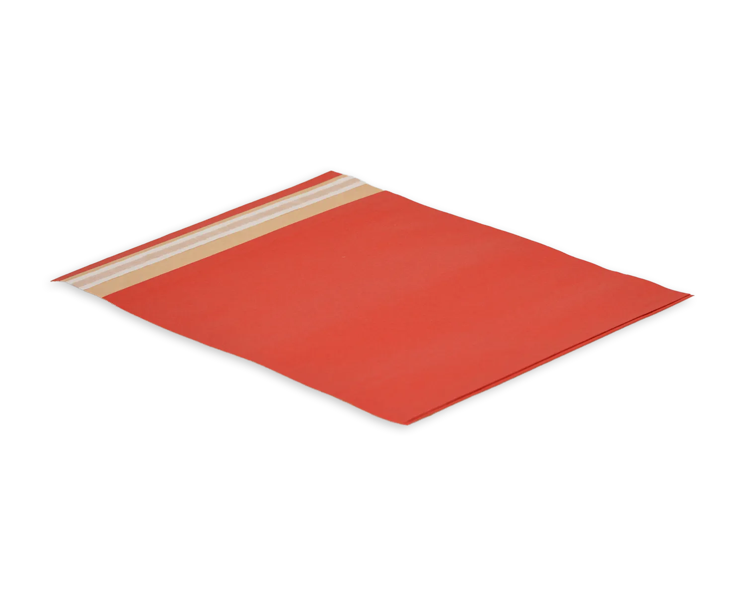 Geschenkbeutel, ELCO, 250 x 100 x 300 mm, Haftklebeverschluss, 100g/m2, rot