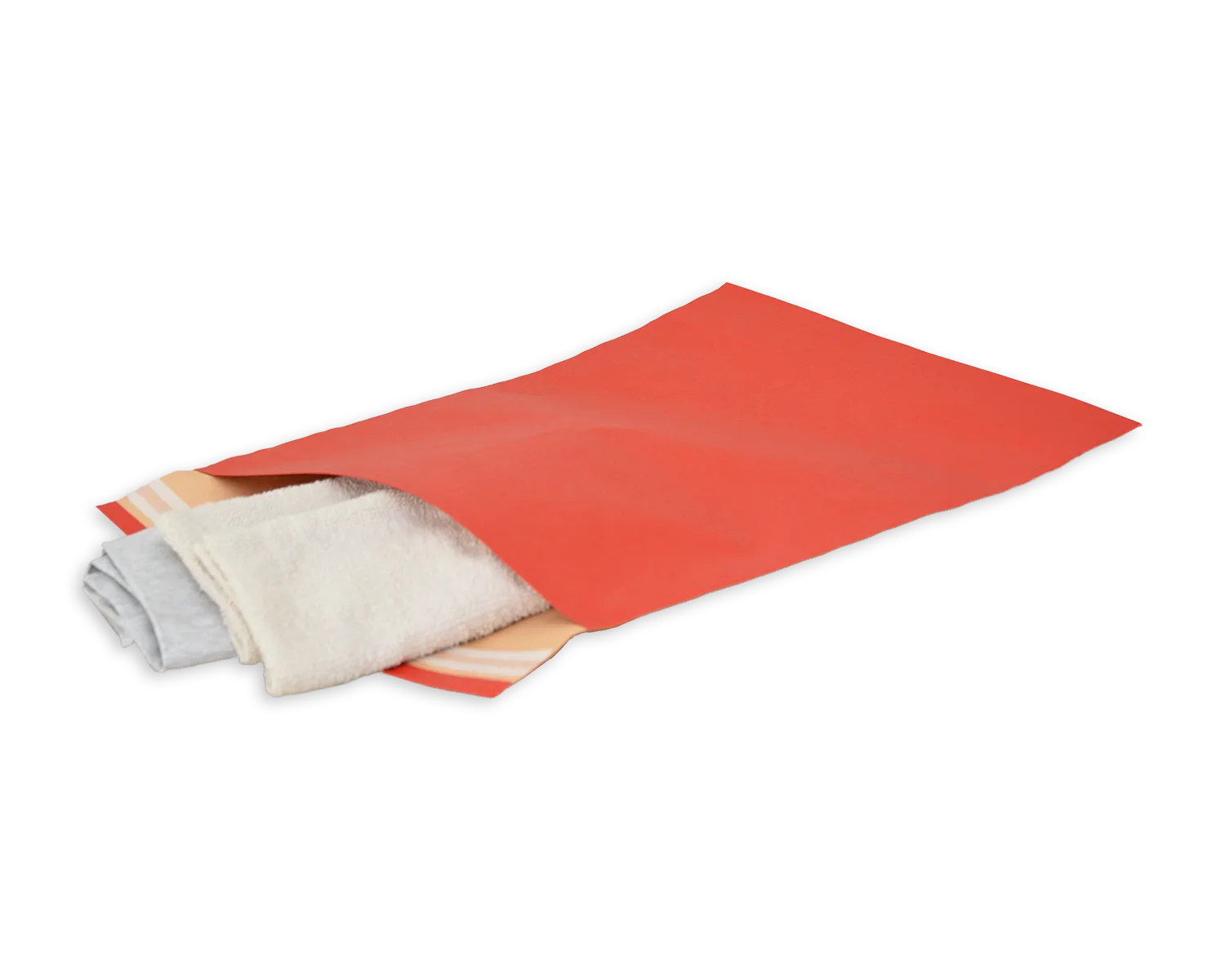 Geschenkbeutel, ELCO, 300 x 100 x 400 mm, Haftklebeverschluss, 100g/m2, rot