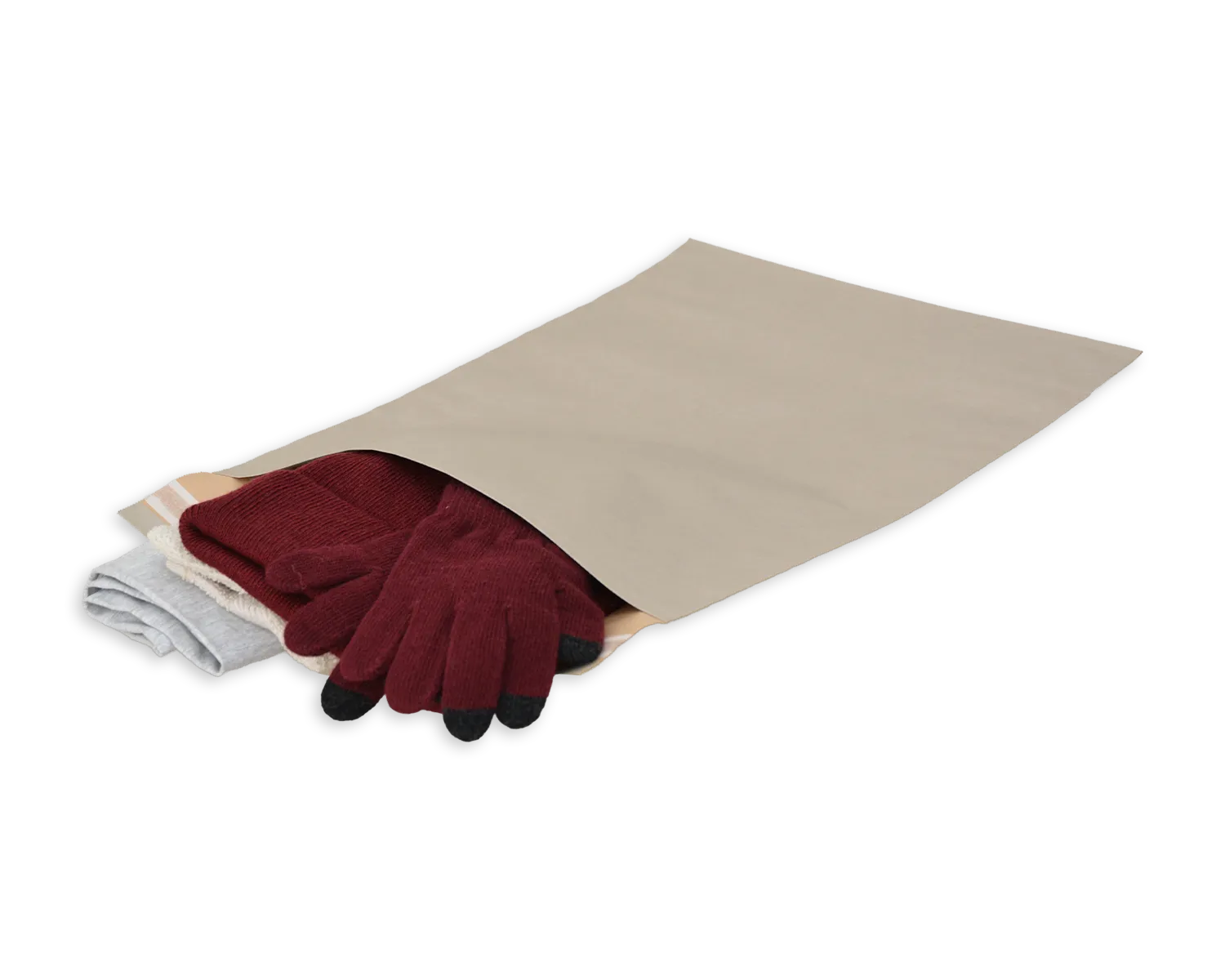 Geschenkbeutel, ELCO, 300 x 100 x 400 mm, Haftklebeverschluss, 100g/m2, platin