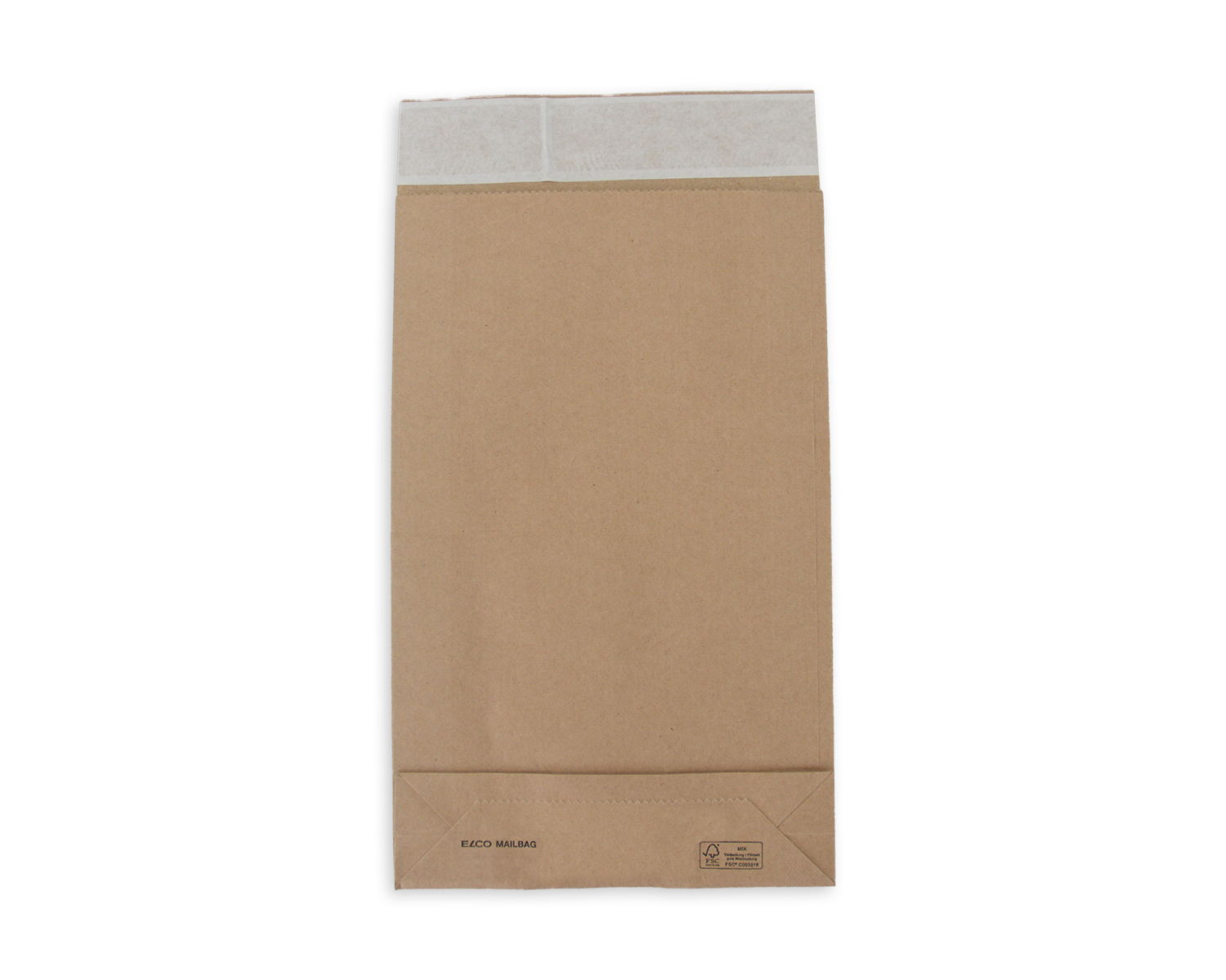 Image of ELCO Mailbag, 190 x 50 x 300 mm, braun