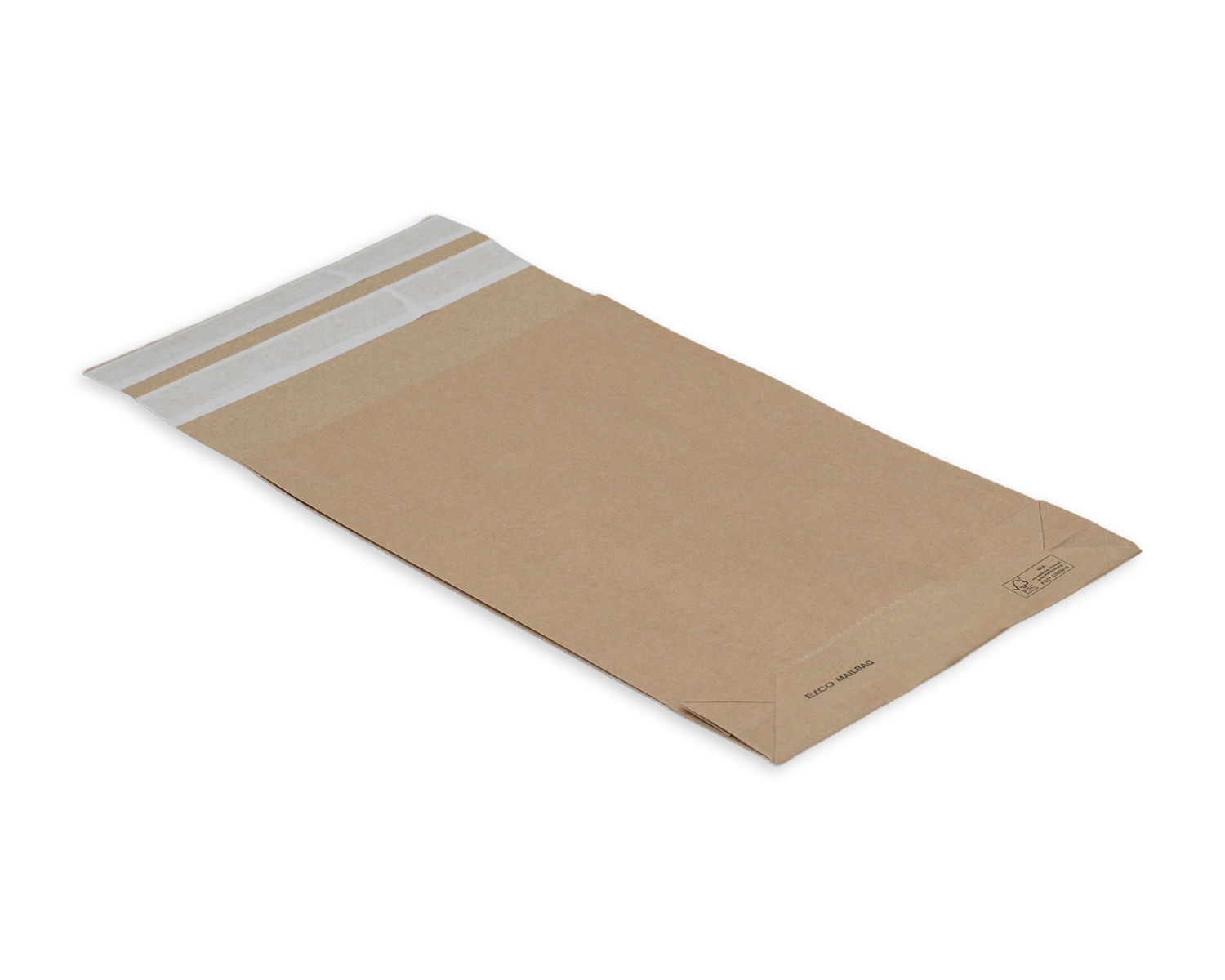 Sac D'expédition Pliable DIN B4 - 250x353x20/40mm - Marron, Pour Envois Postaux