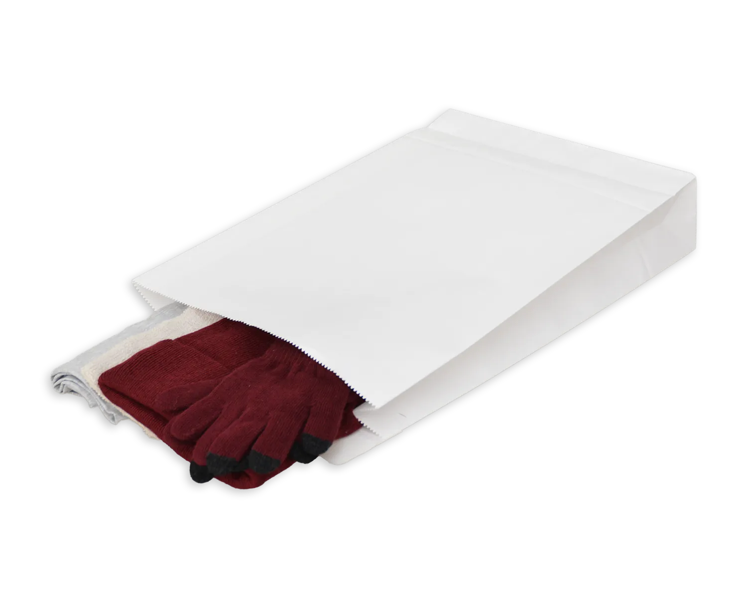 ELCO Mailbag, 300 x 80 x 430 mm, Haftklebeverschluss, 100g/m2, weiss