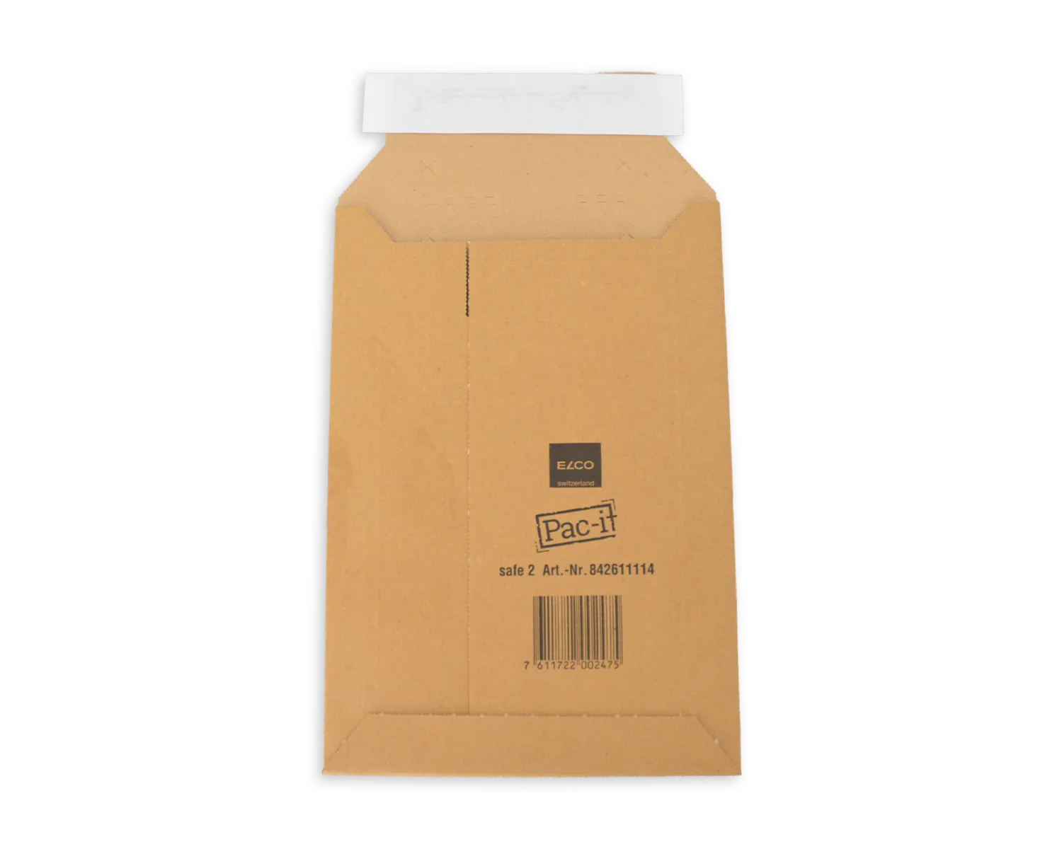 ELCO Safe, 200 x 287 mm, Haftklebeverschluss, braun