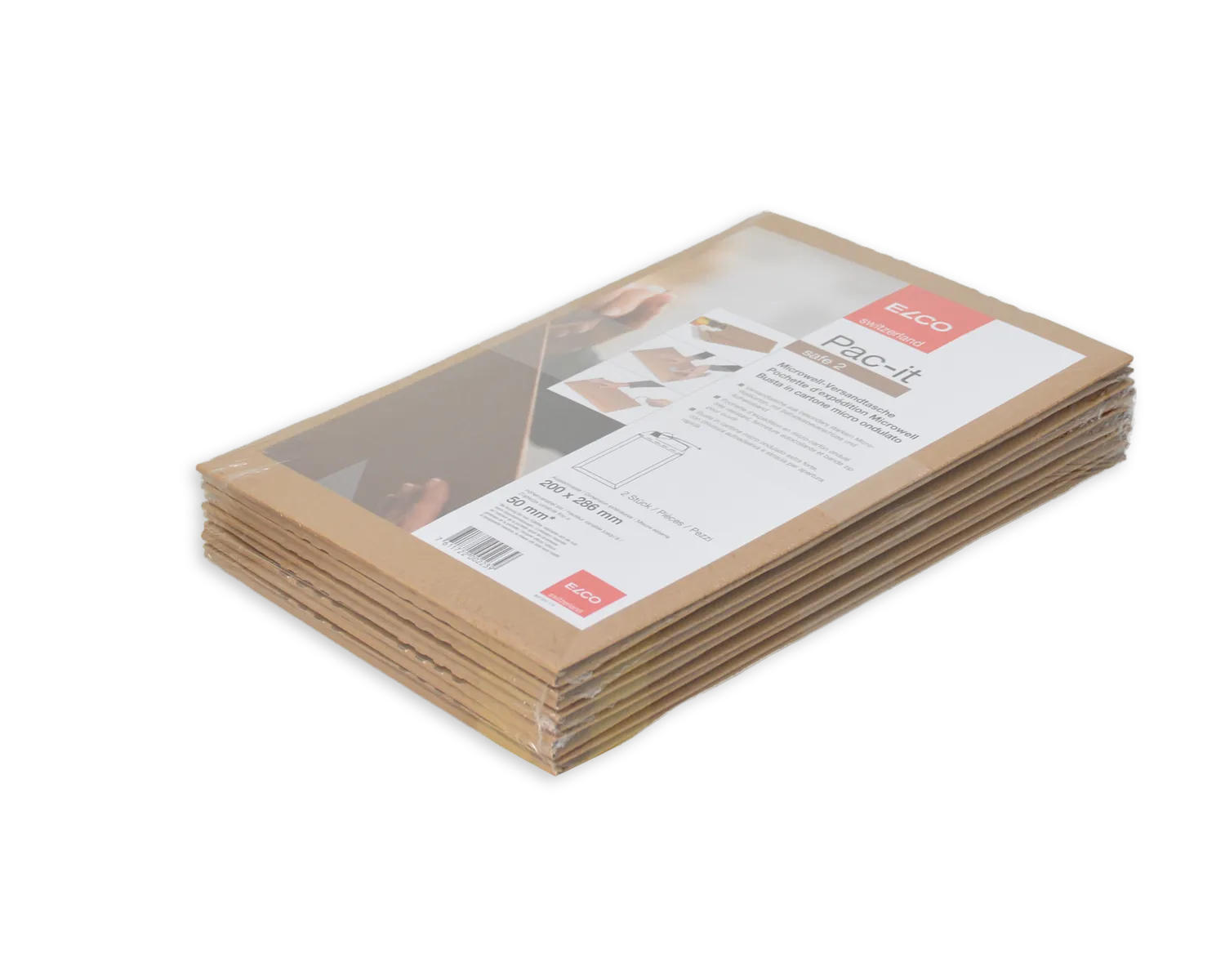  ELCO Safe, 200 x 287 mm, Haftklebeverschluss, braun