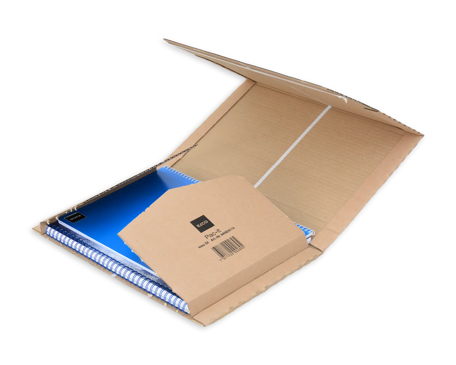 ELCO Easy, 218 x 302 x 26 mm, Haftklebeverschluss, braun