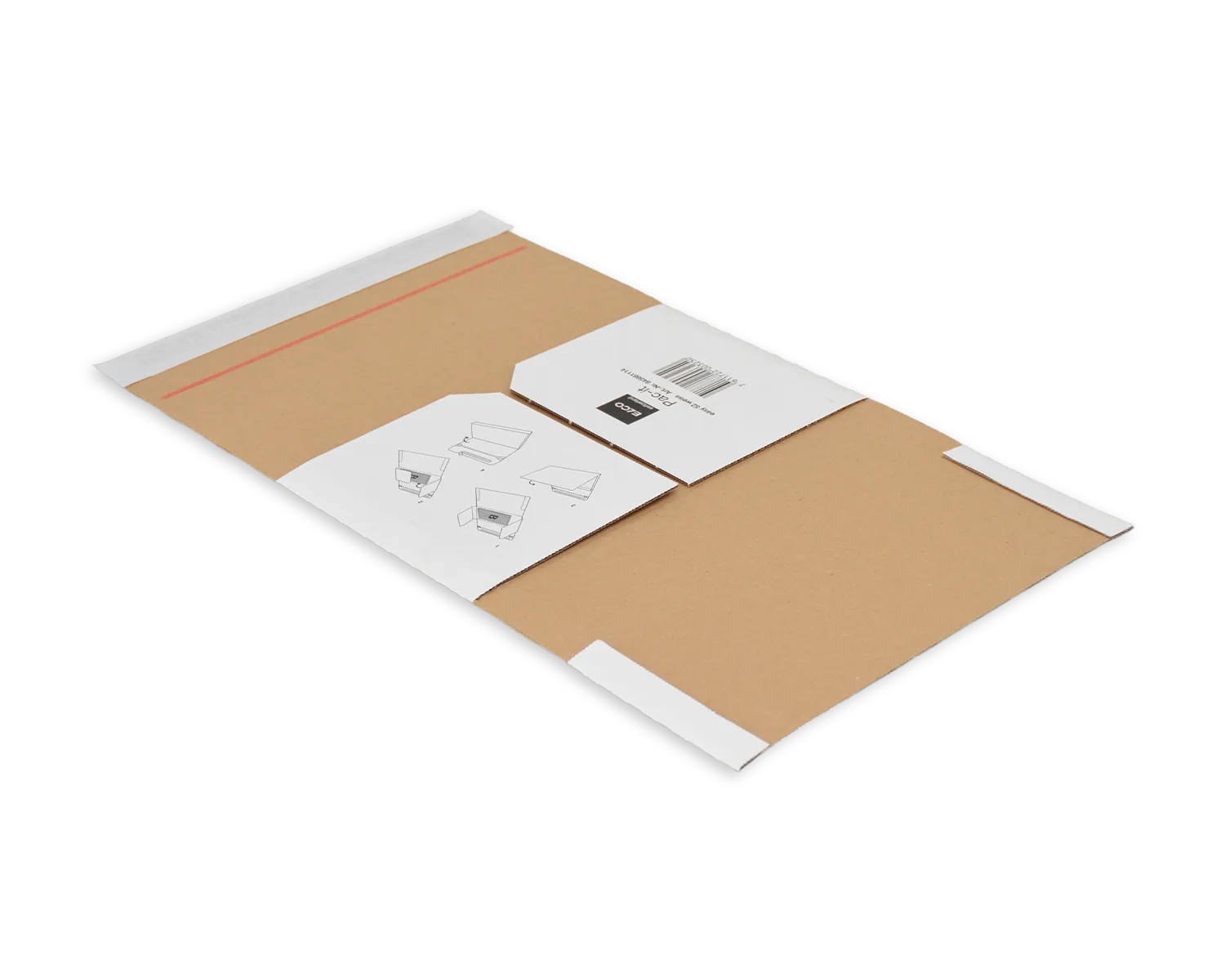 Emballage d'exp&eacute;dition, ELCO Easy, 225 x 165 x 58 mm, Fermeture auto-adh&eacute;sive, blanc