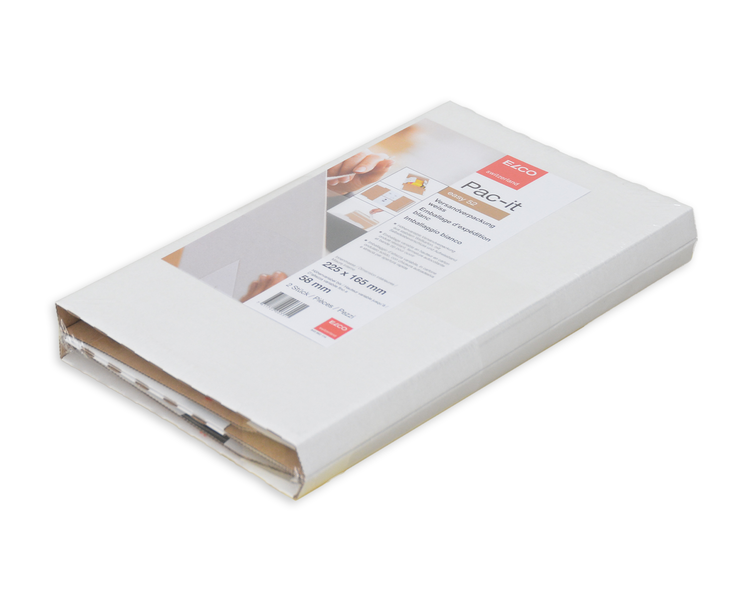 500 Pochettes D'Expédition Blanches B5 176x250mm - Fermeture Adhésive, Sans Fenêtre, 90g/m² - Enveloppes Qualité Pro