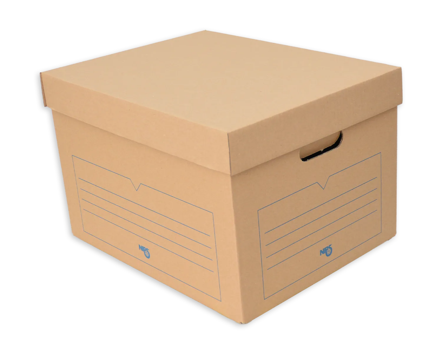 Archivablagebox, ELCO, 440 x 345 x 280 mm, braun
