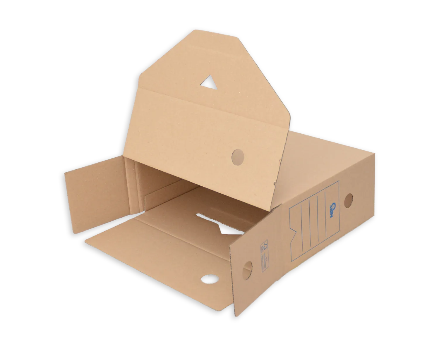 Archivablagebox, ELCO, 120 x 335 x 275 mm, braun