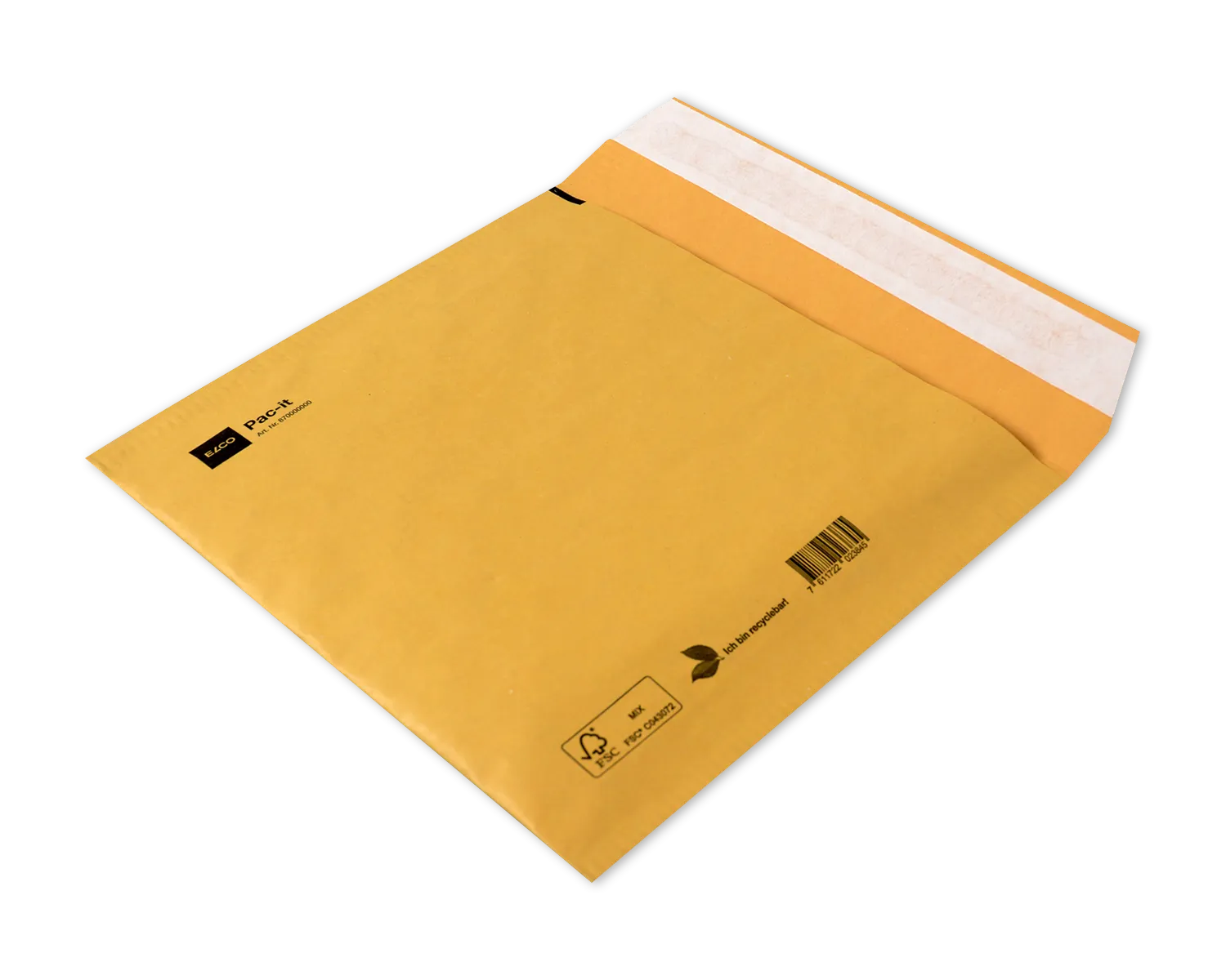 ELCO Ecosafe, 200 x 175 mm, Haftklebeverschluss, 100g/m2, braun