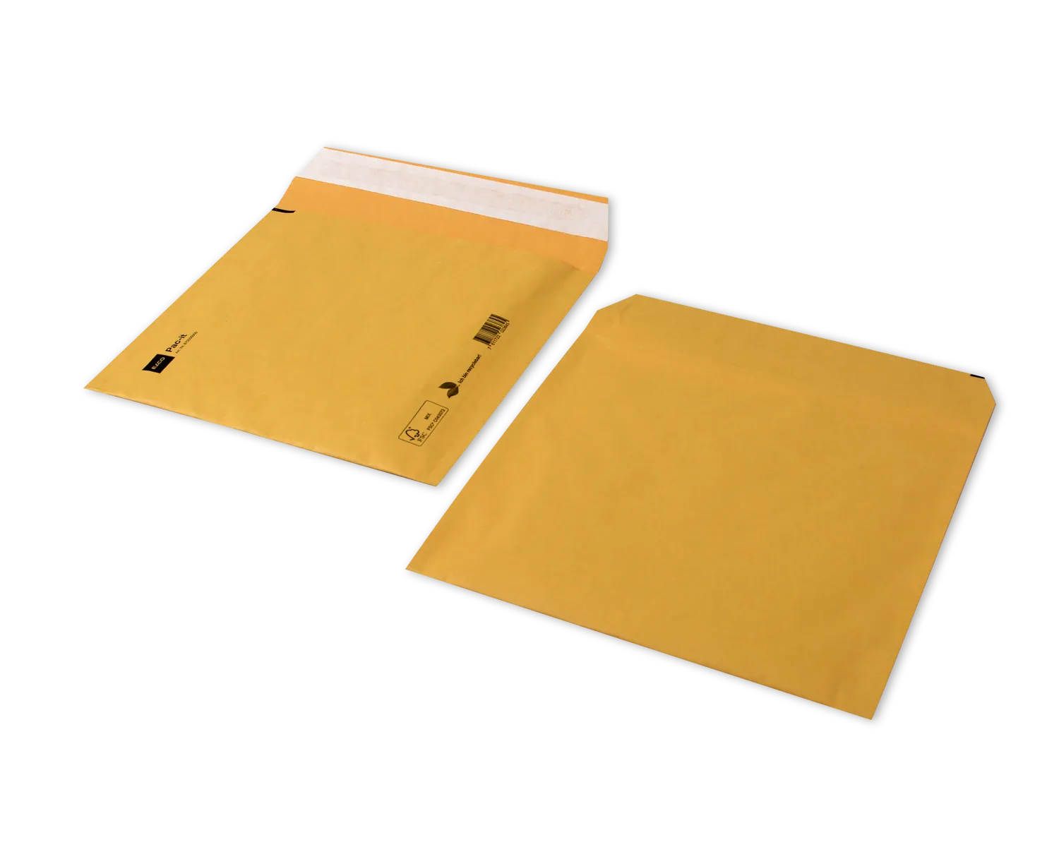 ELCO Ecosafe, 200 x 175 mm, Haftklebeverschluss, 100g/m2, braun