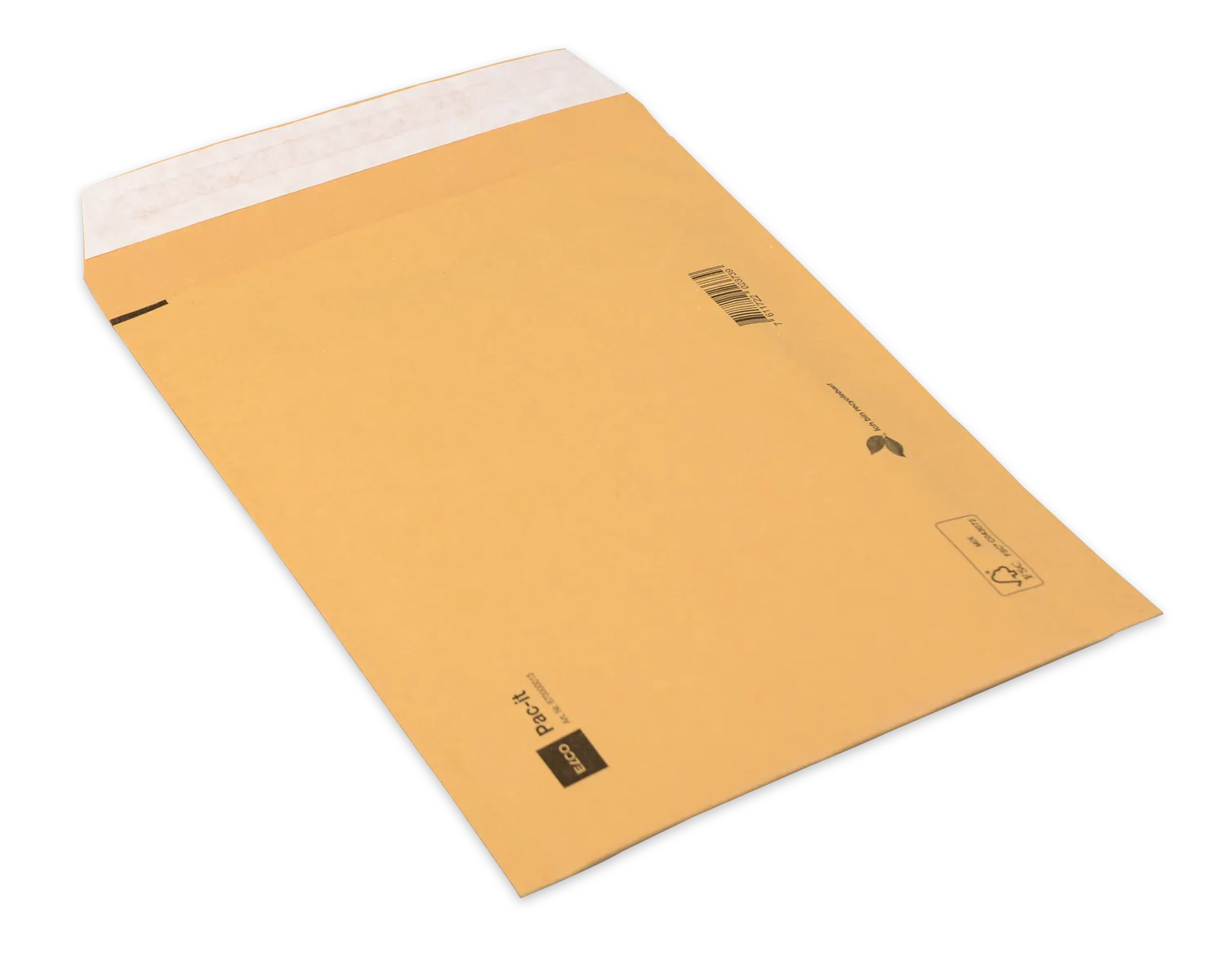 Pochette en papier rembourr&eacute;e, ELCO, 170 x 225 mm, Fermeture auto-adh&eacute;sive, 100g/m2, brun