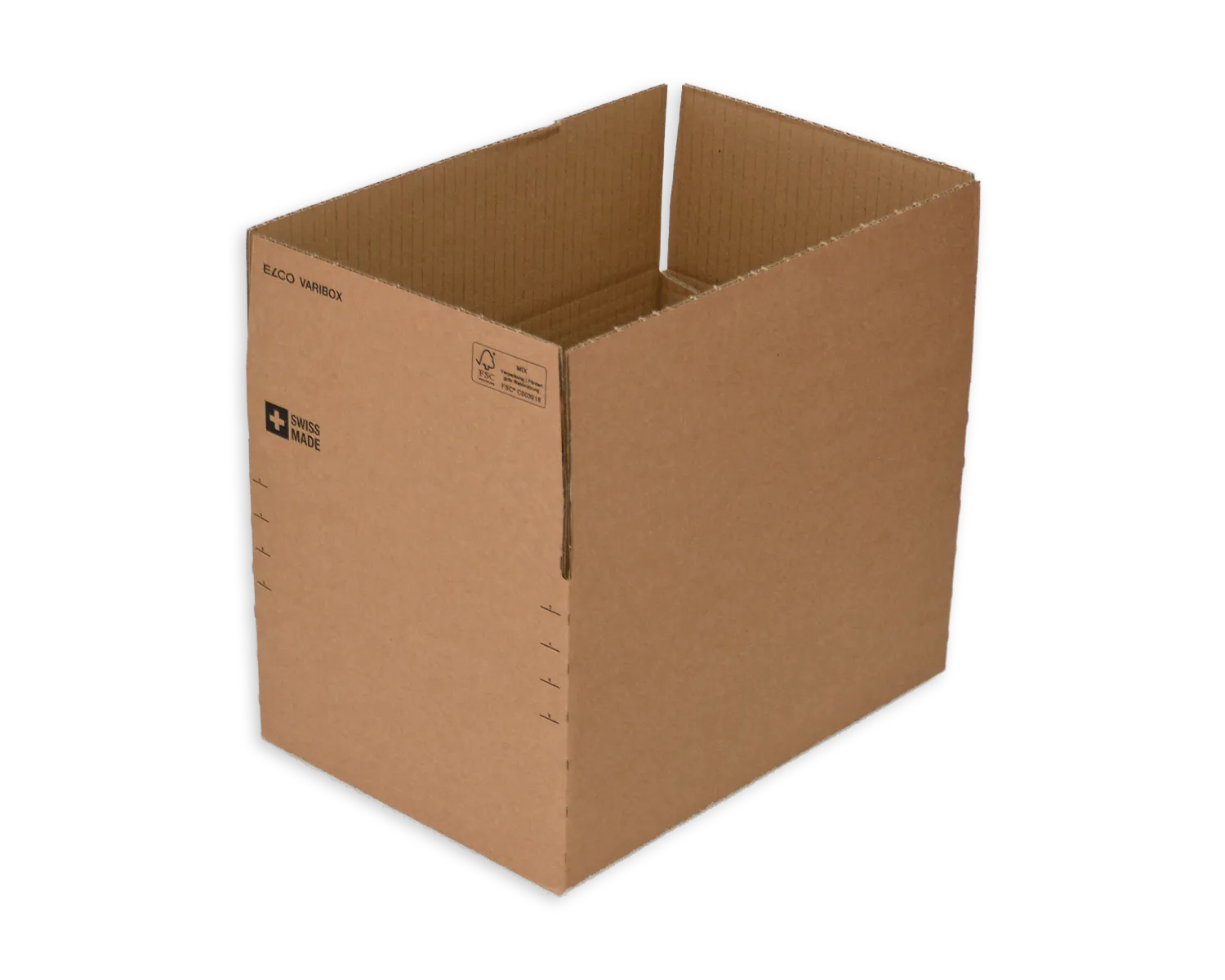 ELCO Varibox, brun, 445 x 315 x 130-200