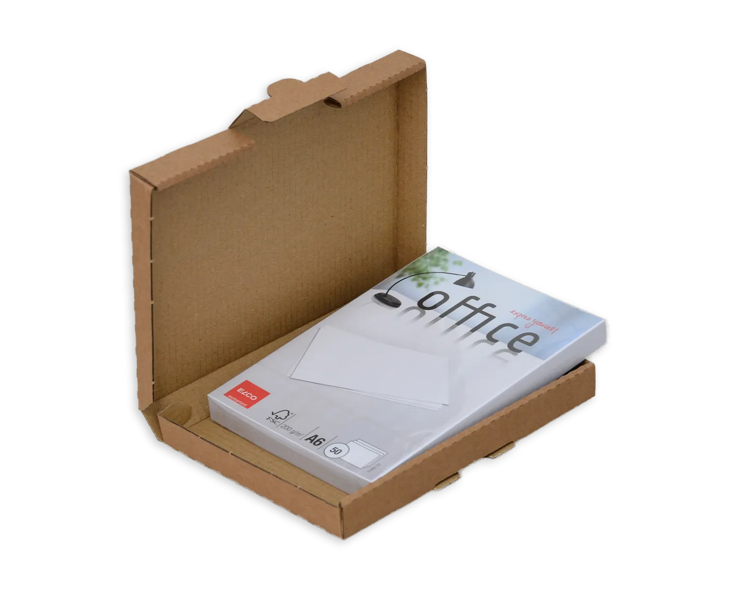 ELCO Clickbox, 155 x 110 x 16 mm, braun