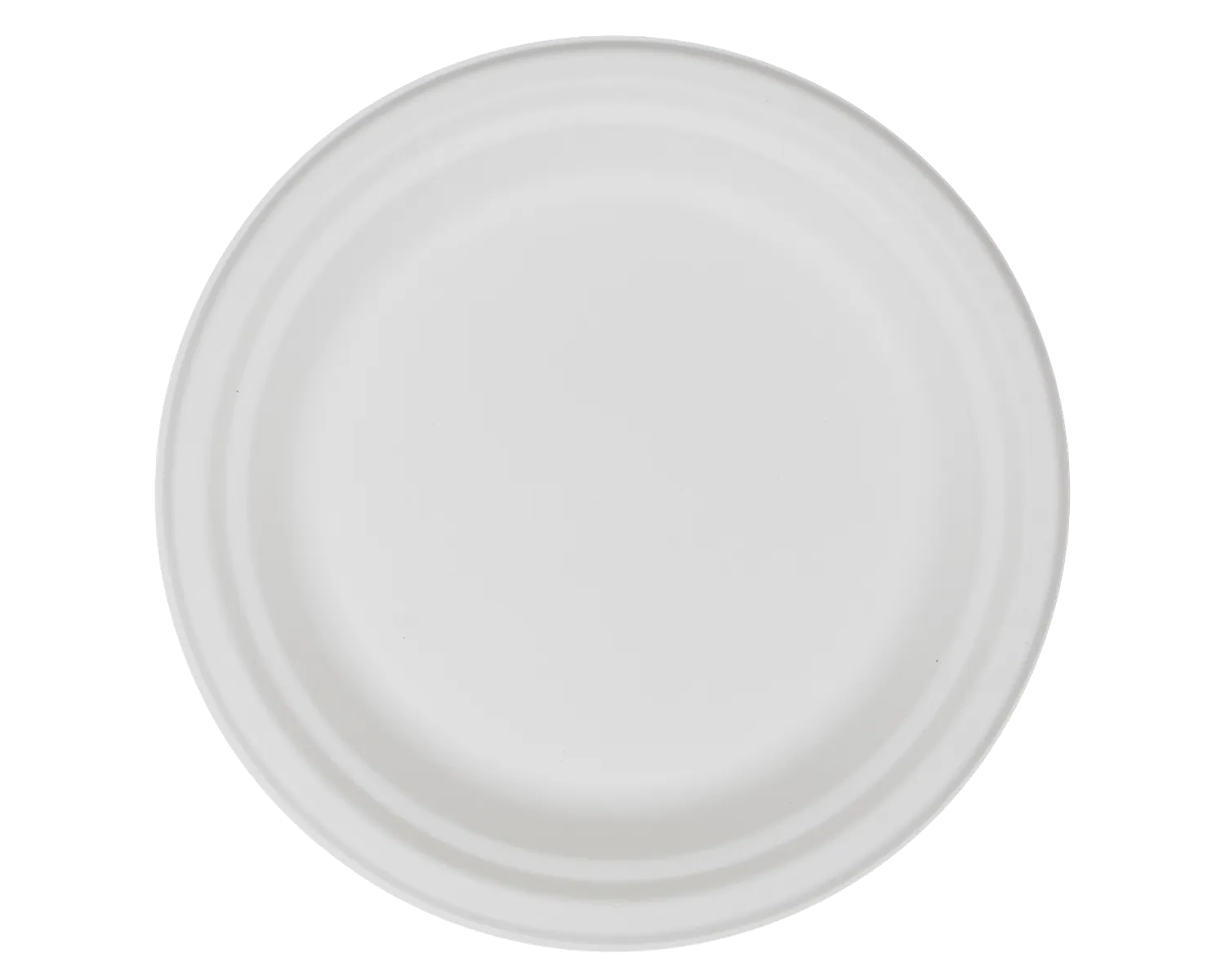 Bio Teller kompostierbar, rund &oslash;23 cm - 25er Pack