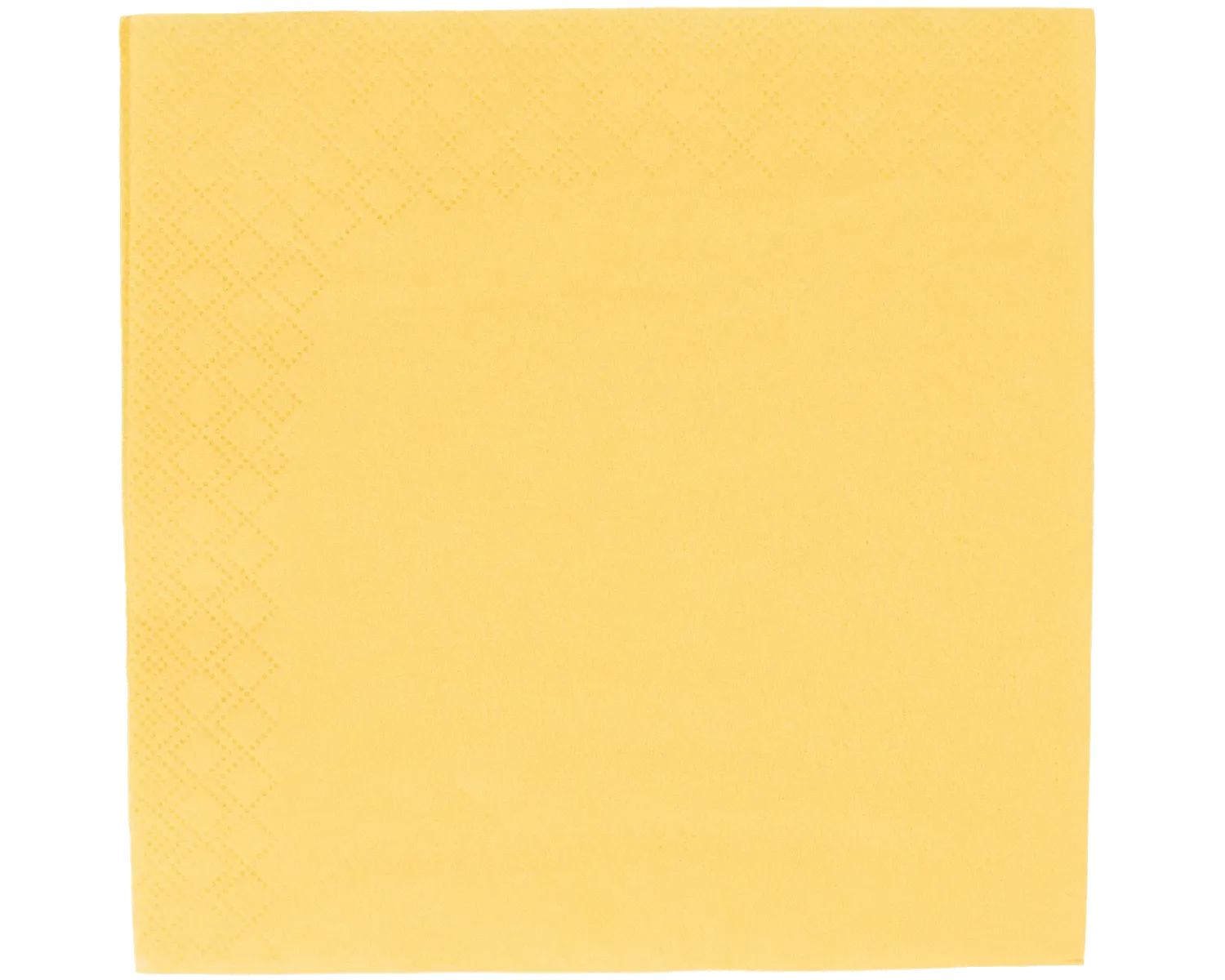 Serviettes de table, 33 x 33 cm, couleurs assorties