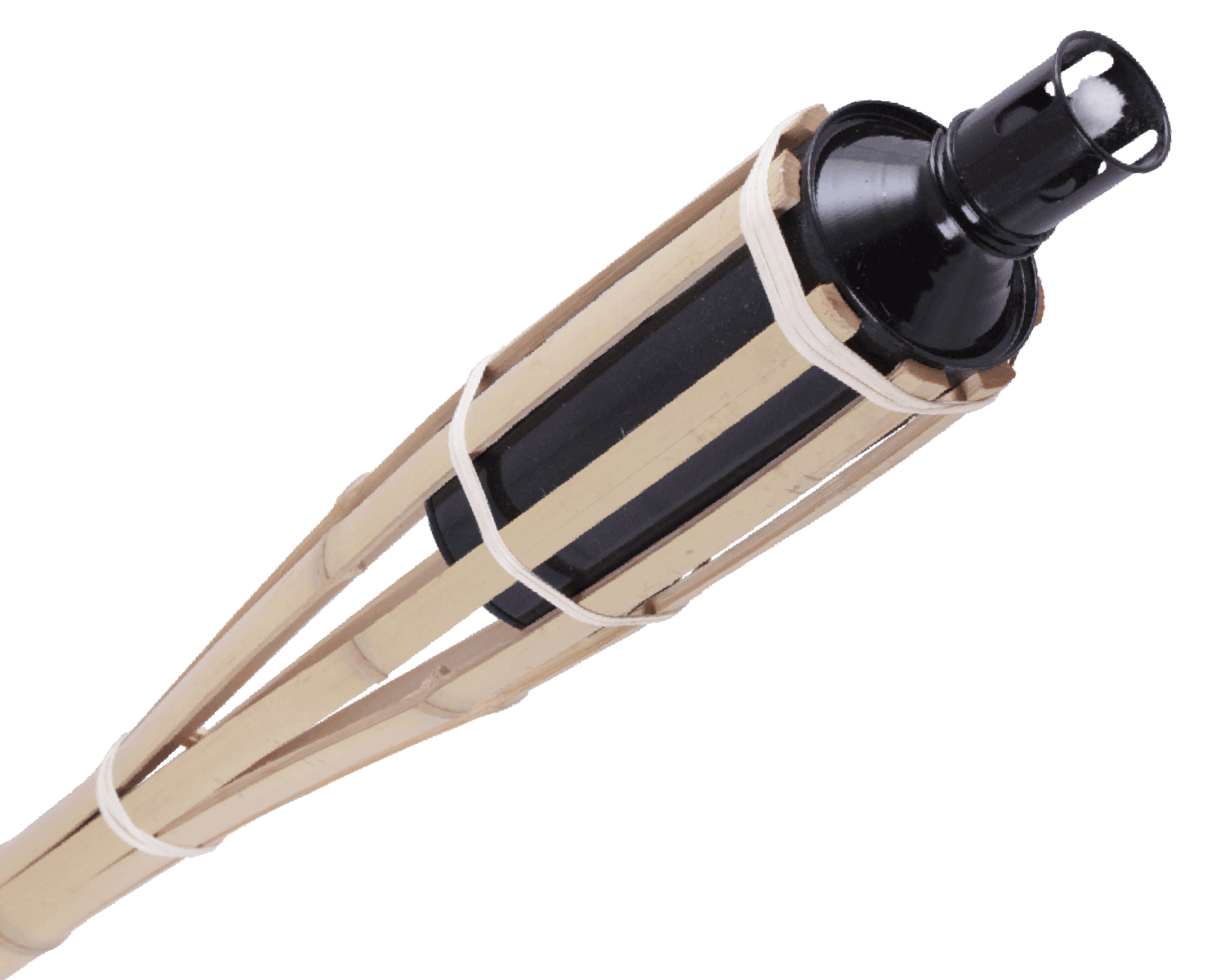 Image of Bambusfackel 120cm (mit 500 ml Tank für Lampenöl)