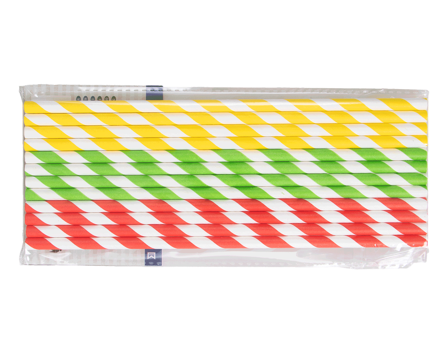 Image of Trinkhalme aus Papier 197mm - 12er Pack