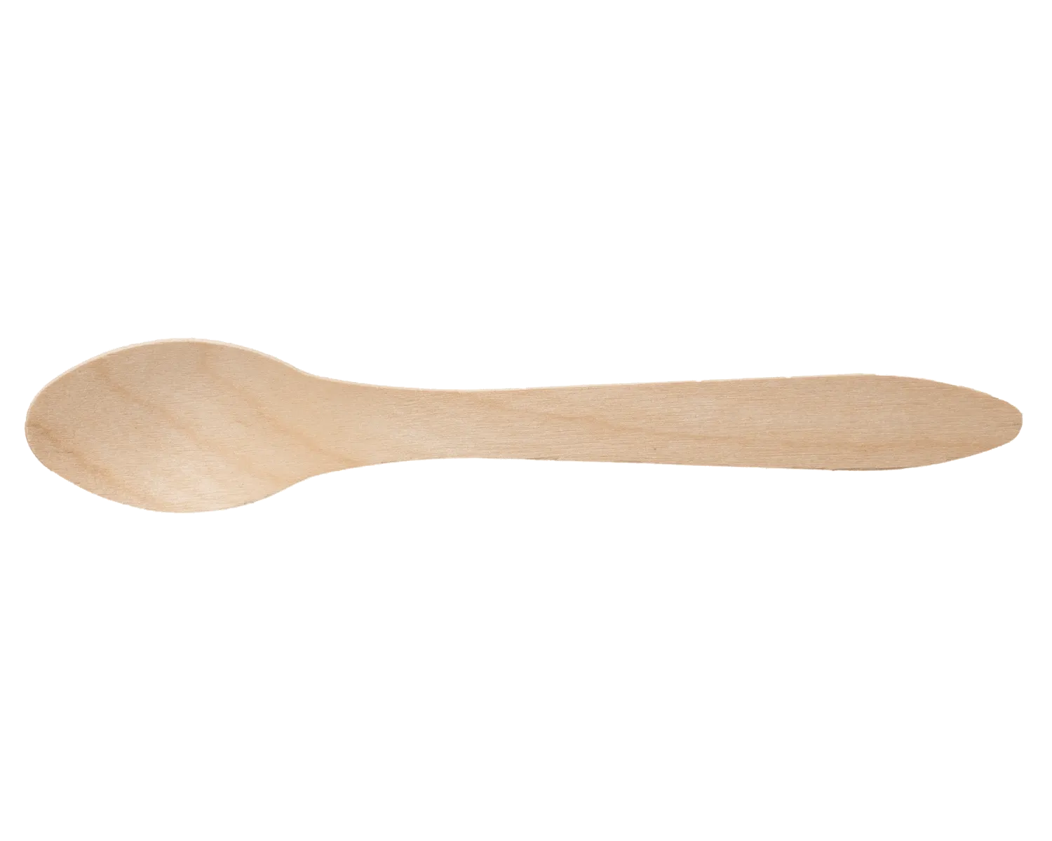 L&ouml;ffel aus Holz 18.5 cm - 20er Pack