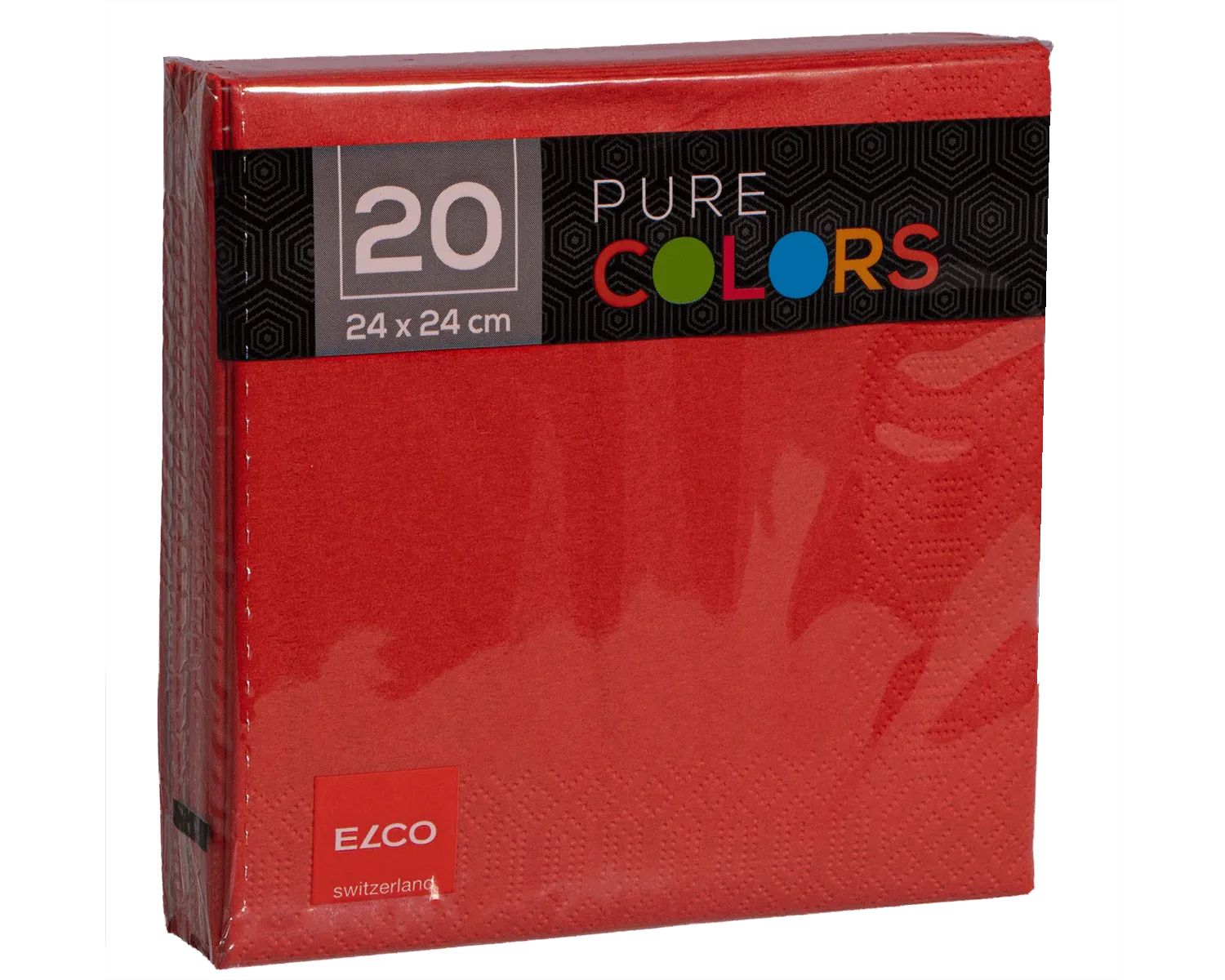 Cocktail-Servietten, 24 x 24 cm, diverse Farben