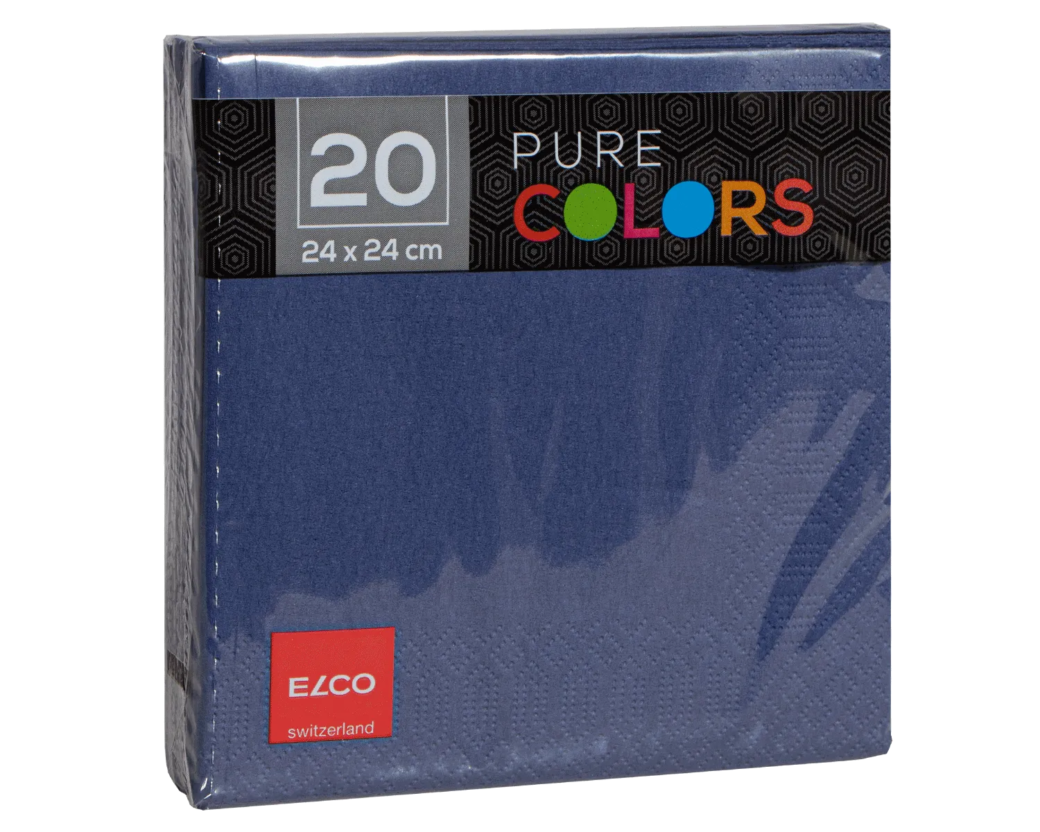 Cocktailservietten, 24 x 24 cm, div. Farben