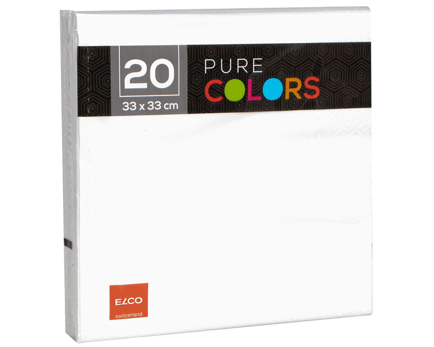 Lunch-Servietten, 33 x 33 cm, diverse Farben