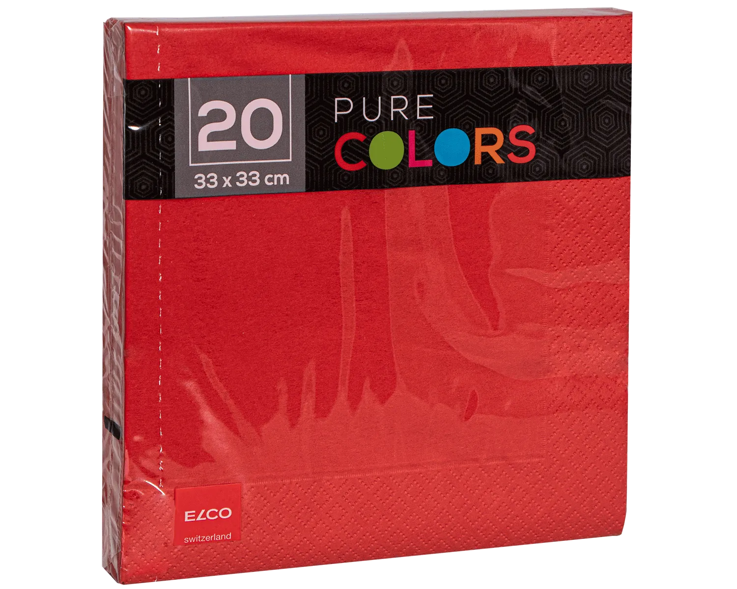 Lunch-Servietten, 33 x 33 cm, diverse Farben