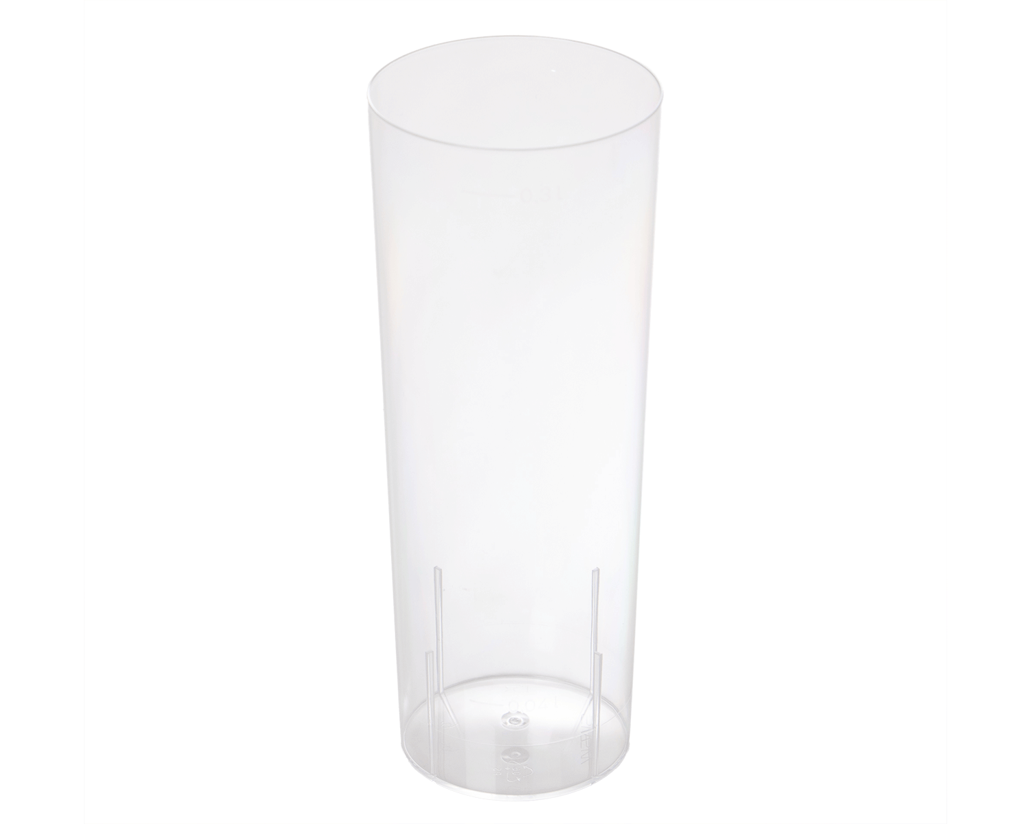 Image of Longdrink-Glas aus Hartplastik 2 dl - 10er Pack