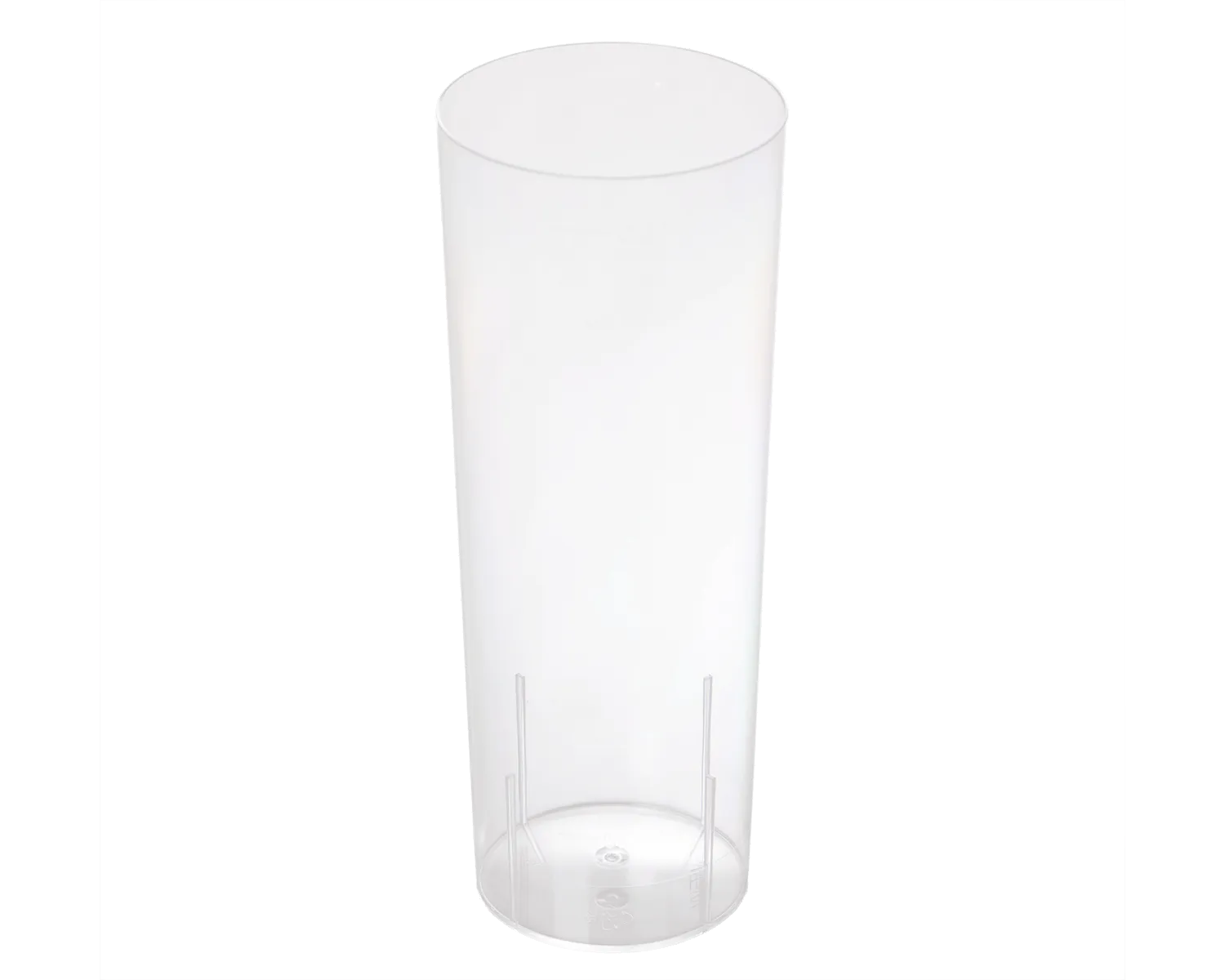 Longdrink-Glas aus Hartplastik 2 dl - 10er Pack