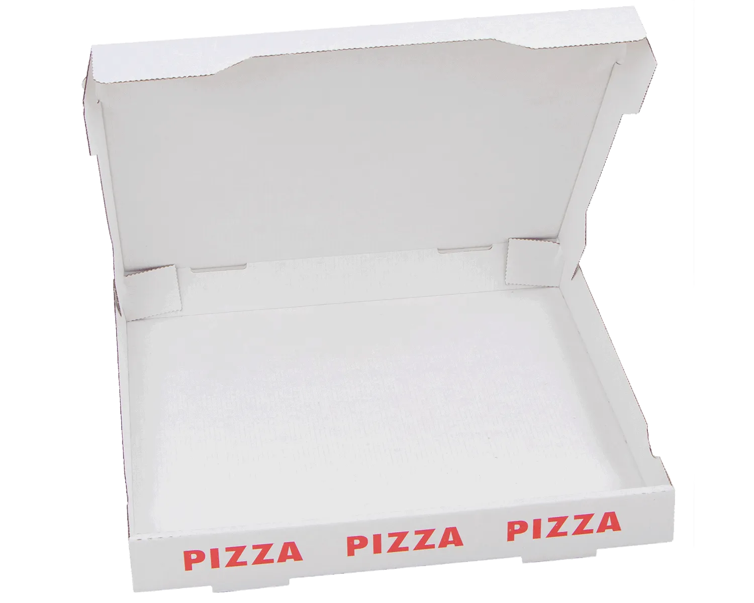 Pizzakarton unbeschichtet 32.5 x 32.5 x 4 cm - 50er Pack