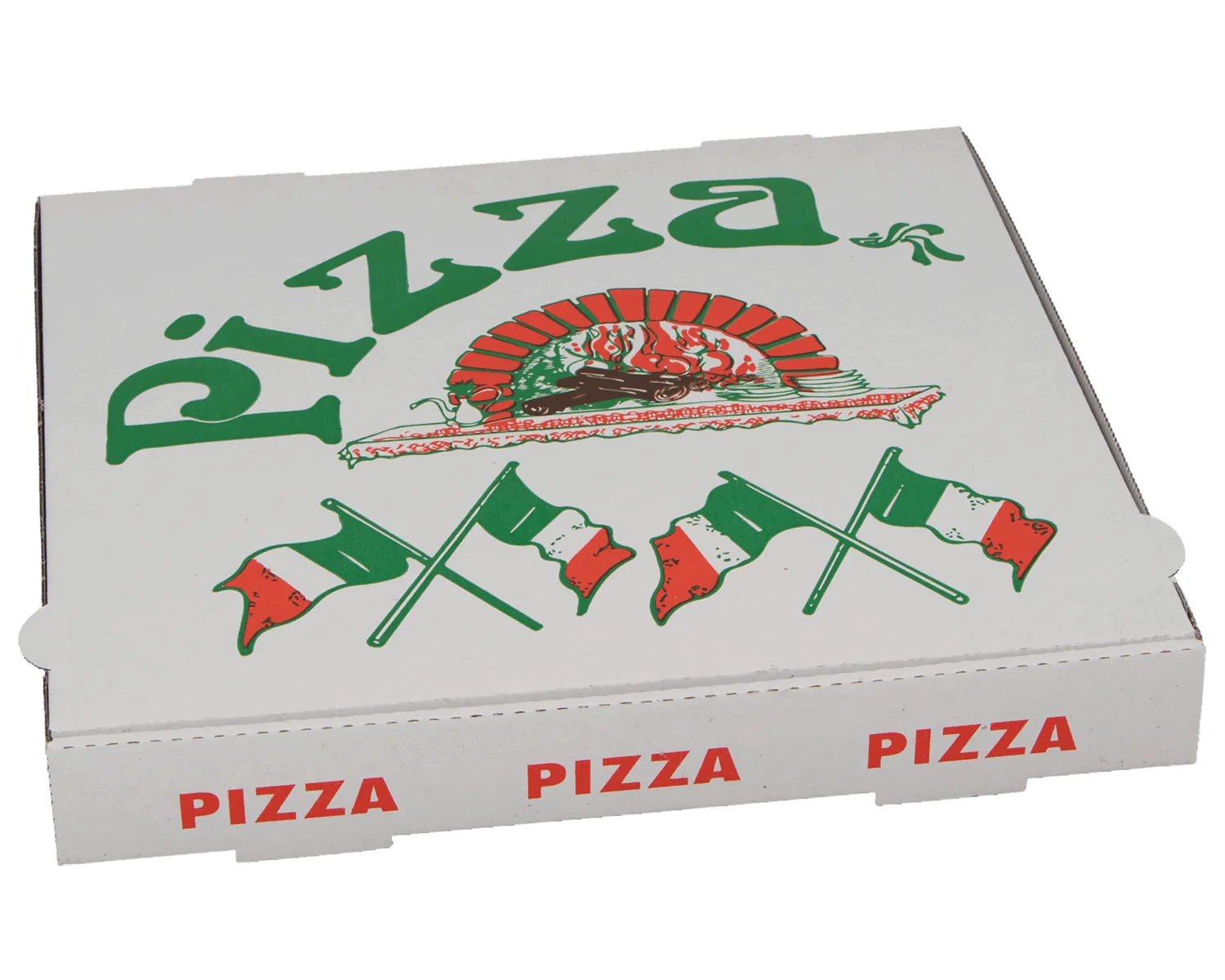 Pizzakarton beschichtet 33 x 33 x 4 cm