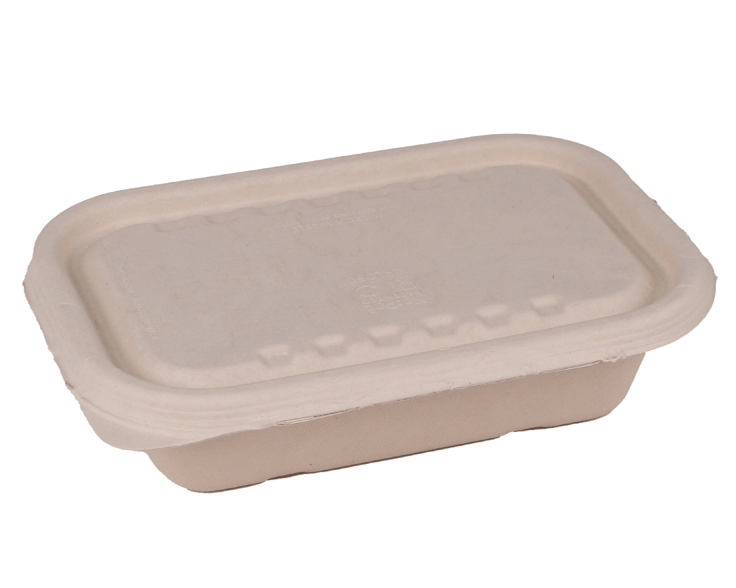 Image of Schale mit Deckel 850 ml (22.9 x 15.3 x 5 cm) - 50er Pack