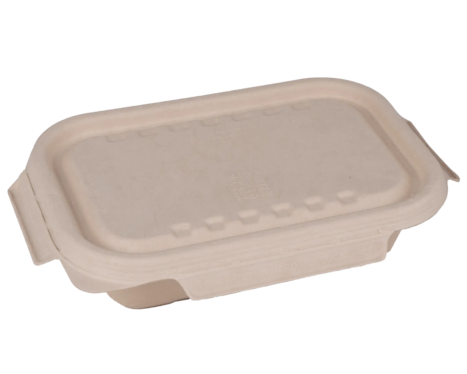 Barquette avec couvercle 850 ml (22.9 x 15.3 x 5 cm)