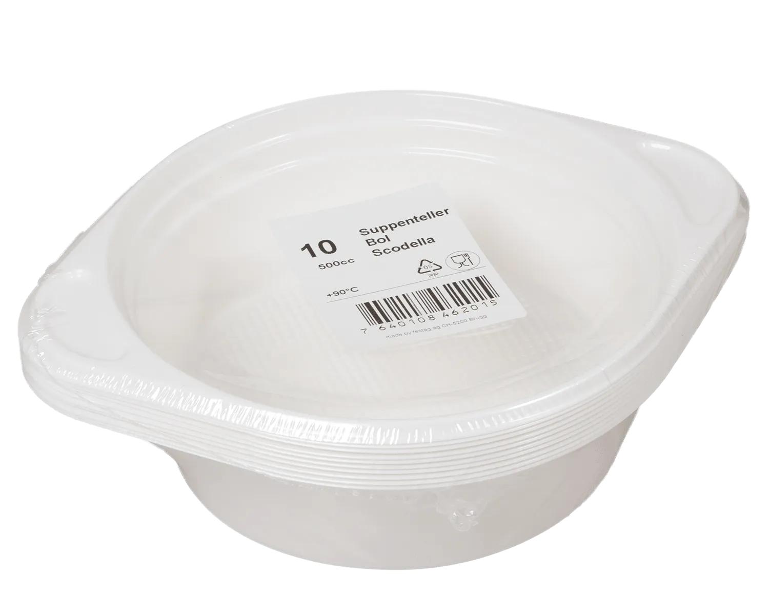 Suppenteller 5 dl - 10er Pack