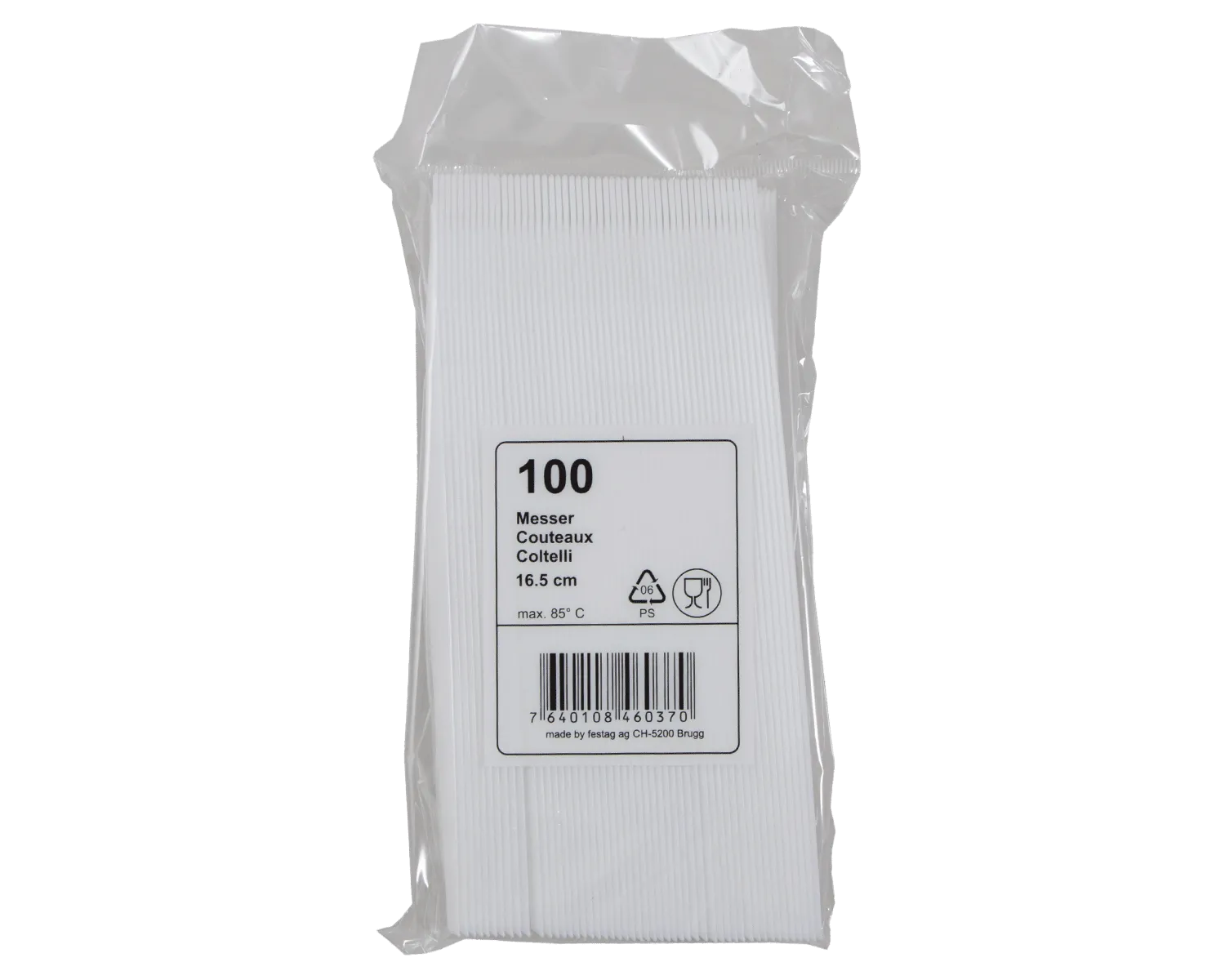 Messer  16.5 cm - 100er Pack