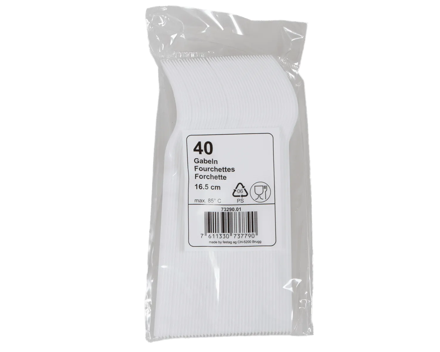 Gabeln 16.5 cm - 40er Pack