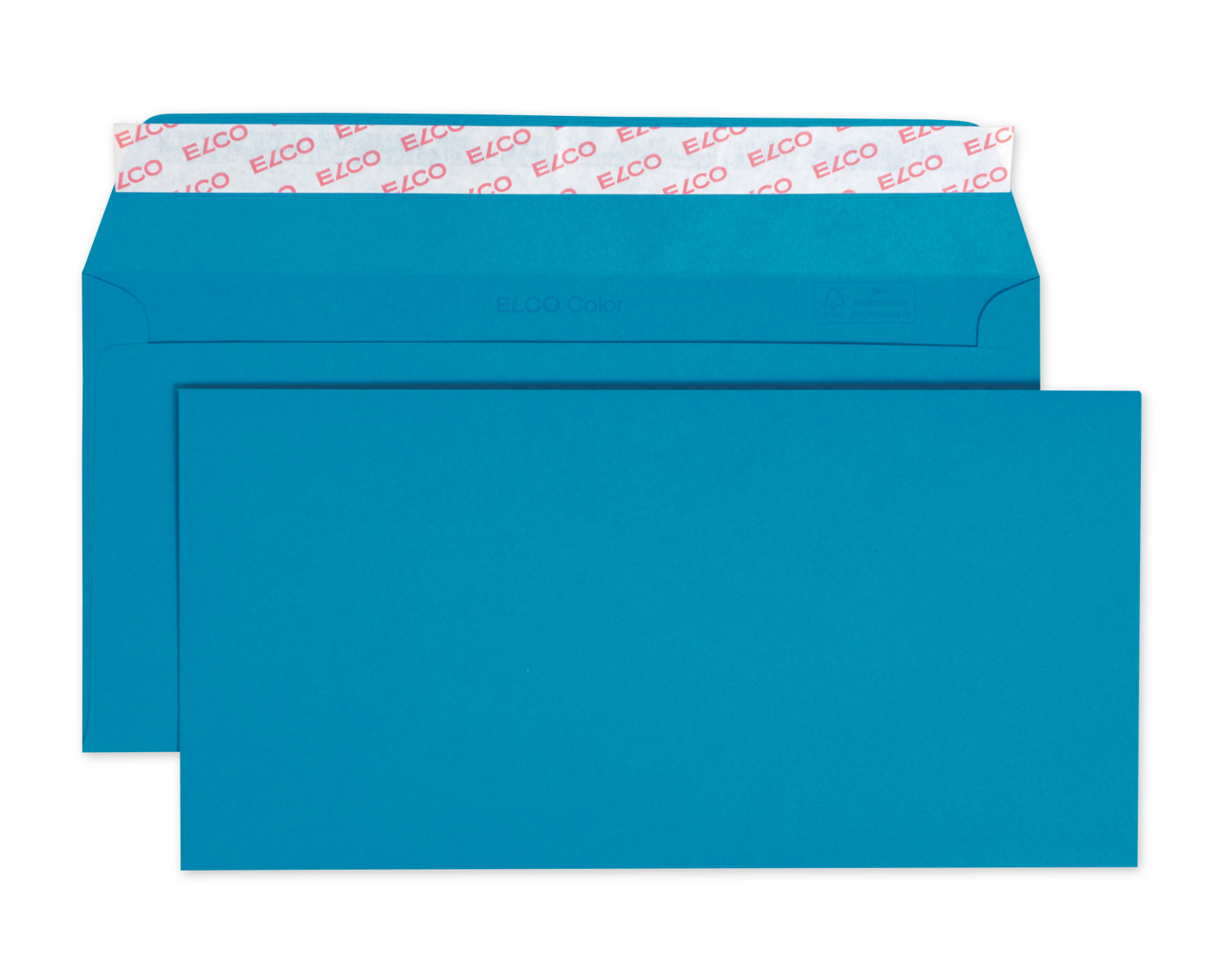 Image of Couvert, ELCO Color, C5/6, ohne Fenster, Haftklebeverschluss, 100g/m2, königsblau
