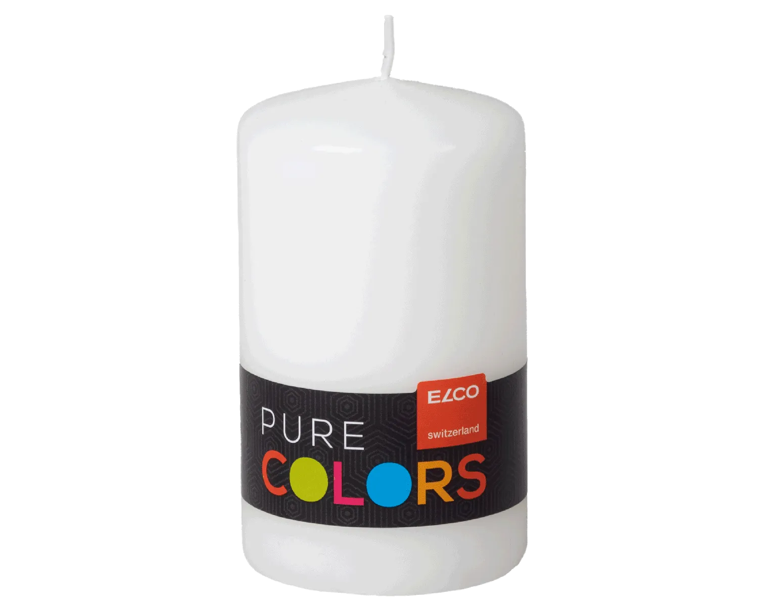 Stumpenkerze 10 x 6 cm, diverse Farben