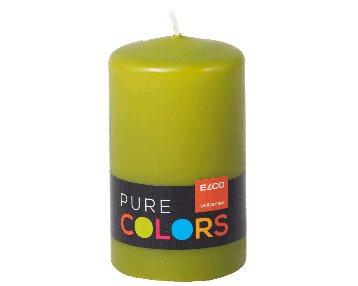 Stumpenkerze 10 x 6 cm, diverse Farben