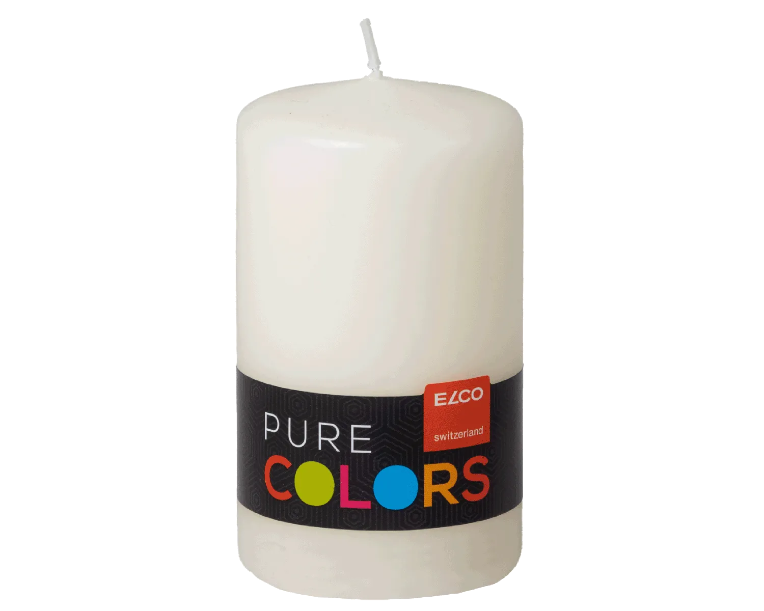 Stumpenkerze 10 x 6 cm, diverse Farben